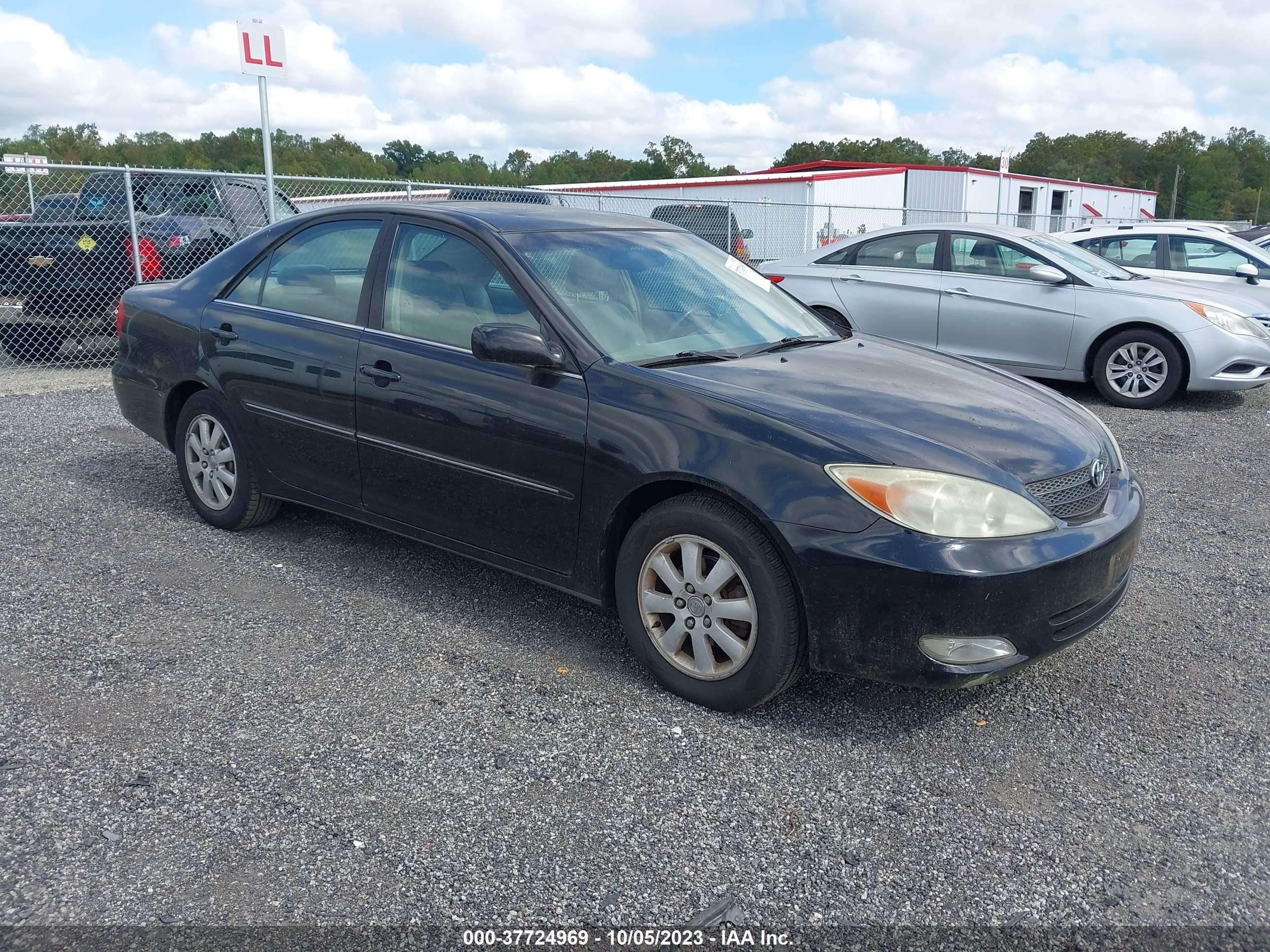 toyota camry 2004 4t1be30k24u312439