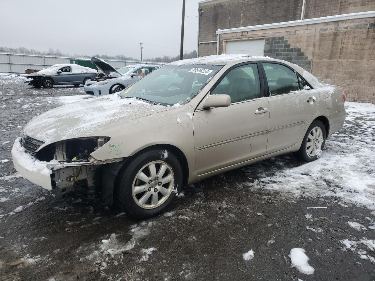 toyota camry 2004 4t1be30k24u844189