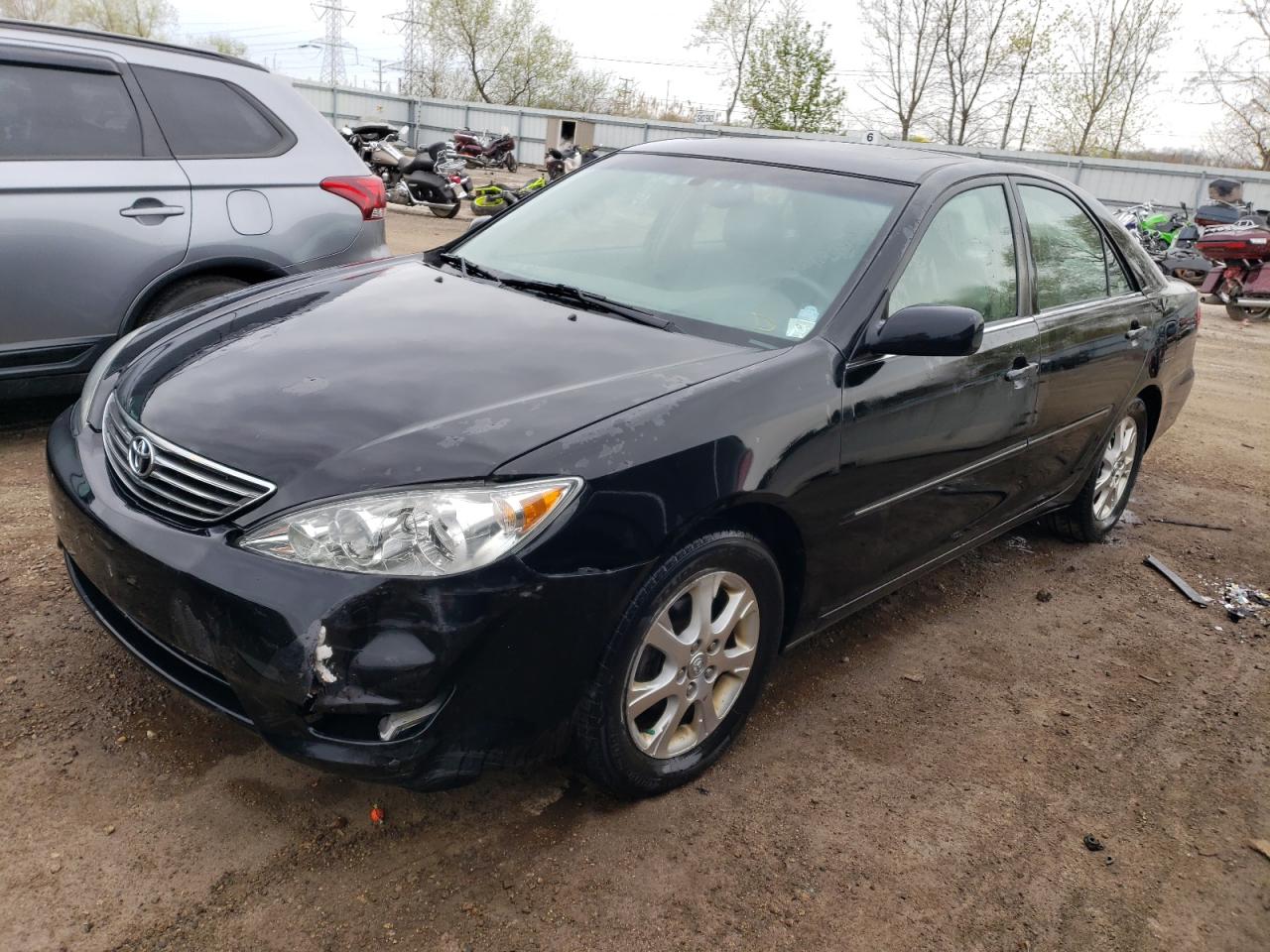 toyota camry 2005 4t1be30k25u023224