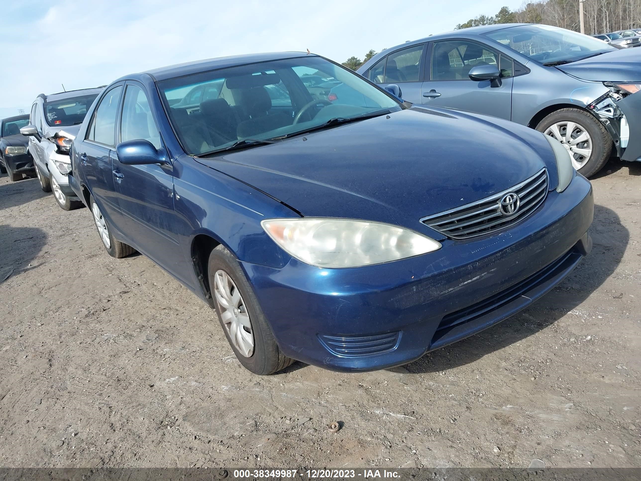 toyota camry 2005 4t1be30k25u419265