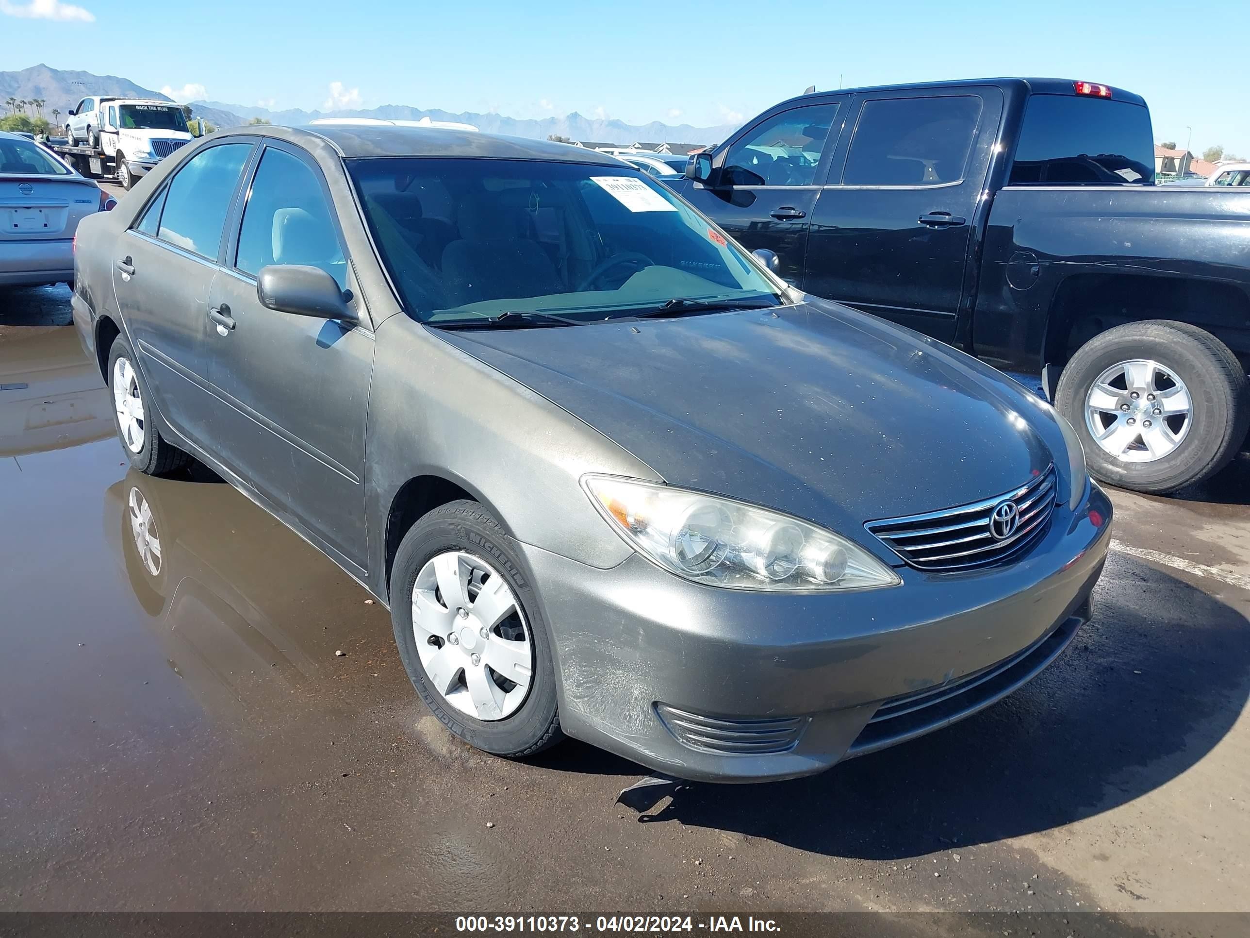 toyota camry 2005 4t1be30k25u609986