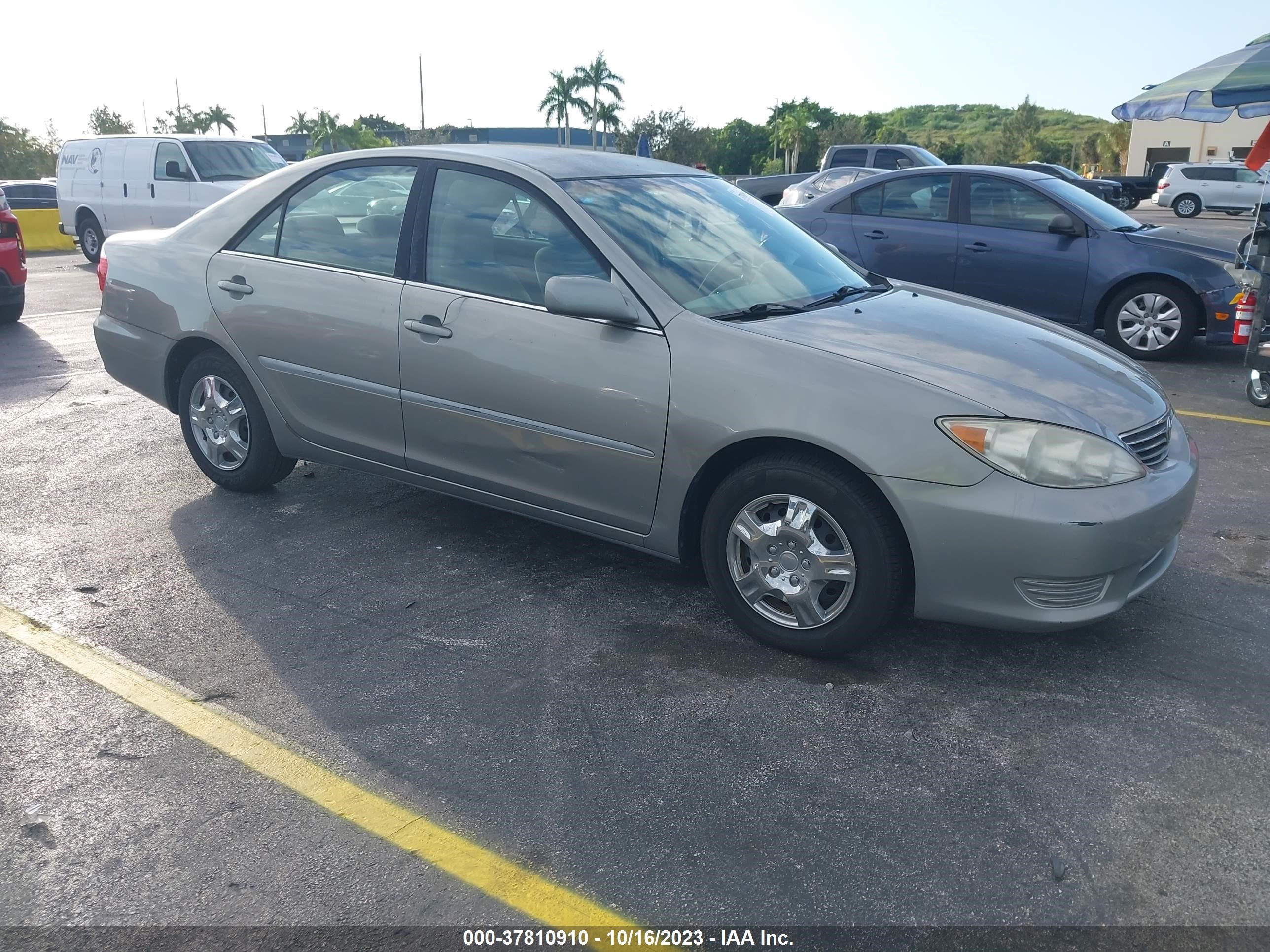 toyota camry 2006 4t1be30k26u648174