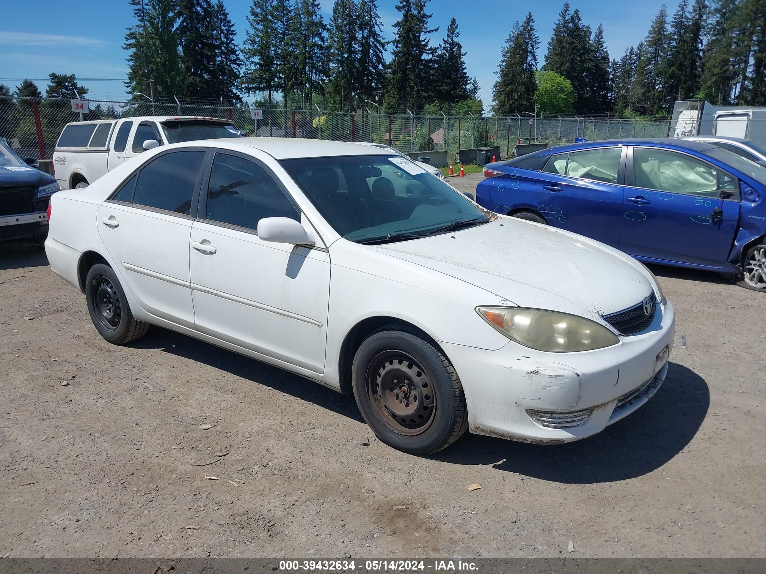 toyota camry 2006 4t1be30k26u732284