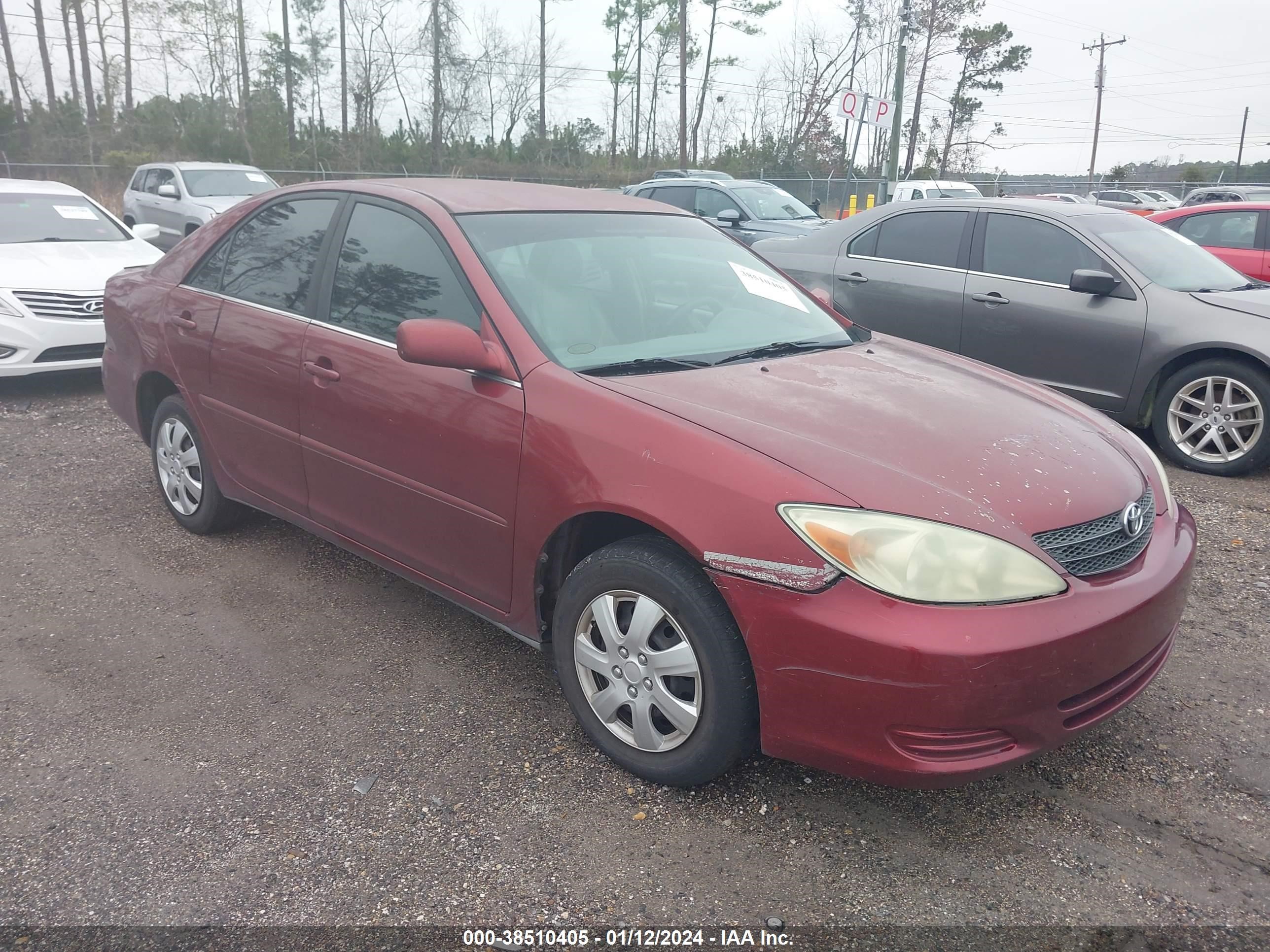 toyota camry 2003 4t1be30k33u252184