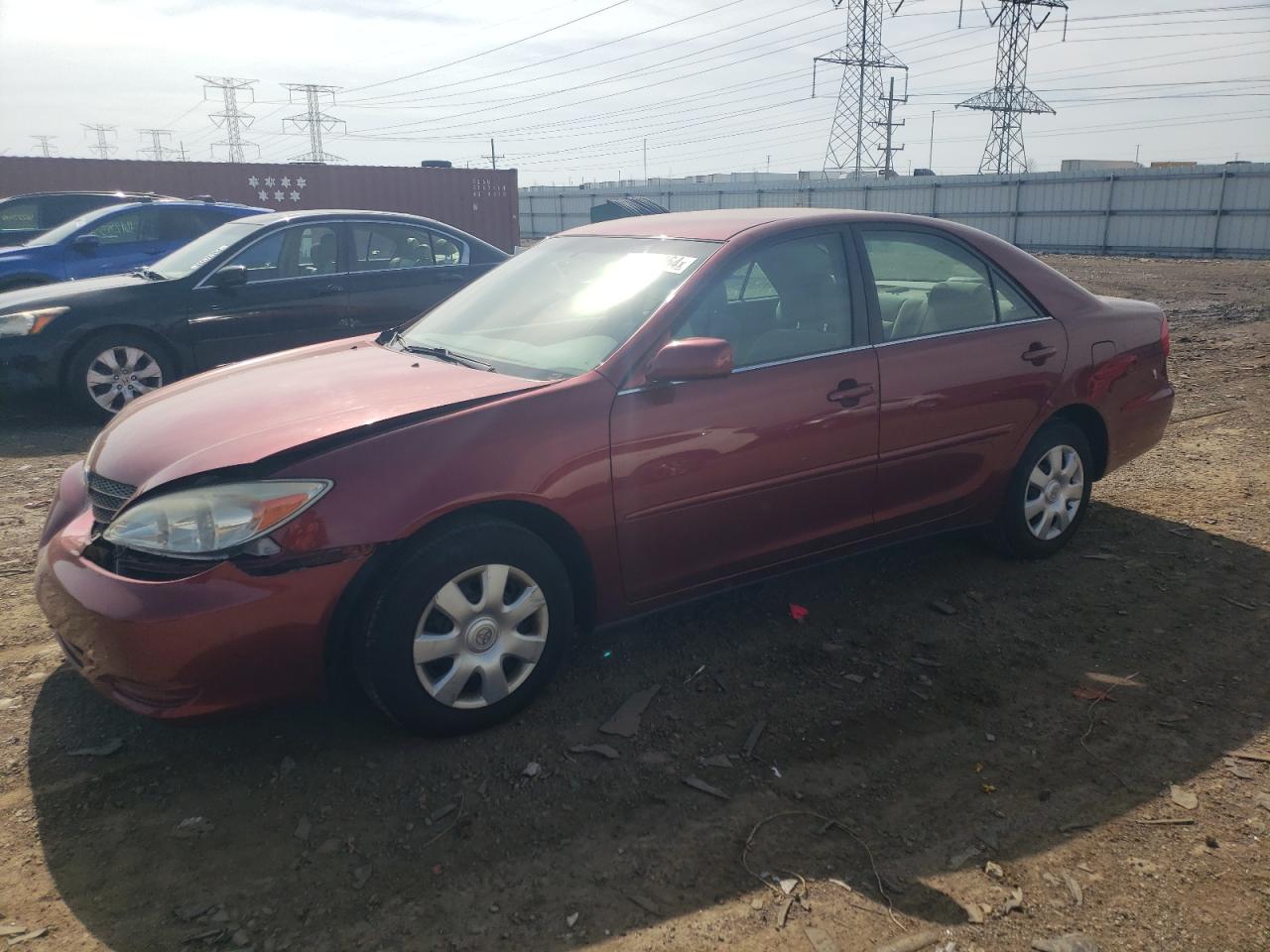 toyota camry 2004 4t1be30k34u272744