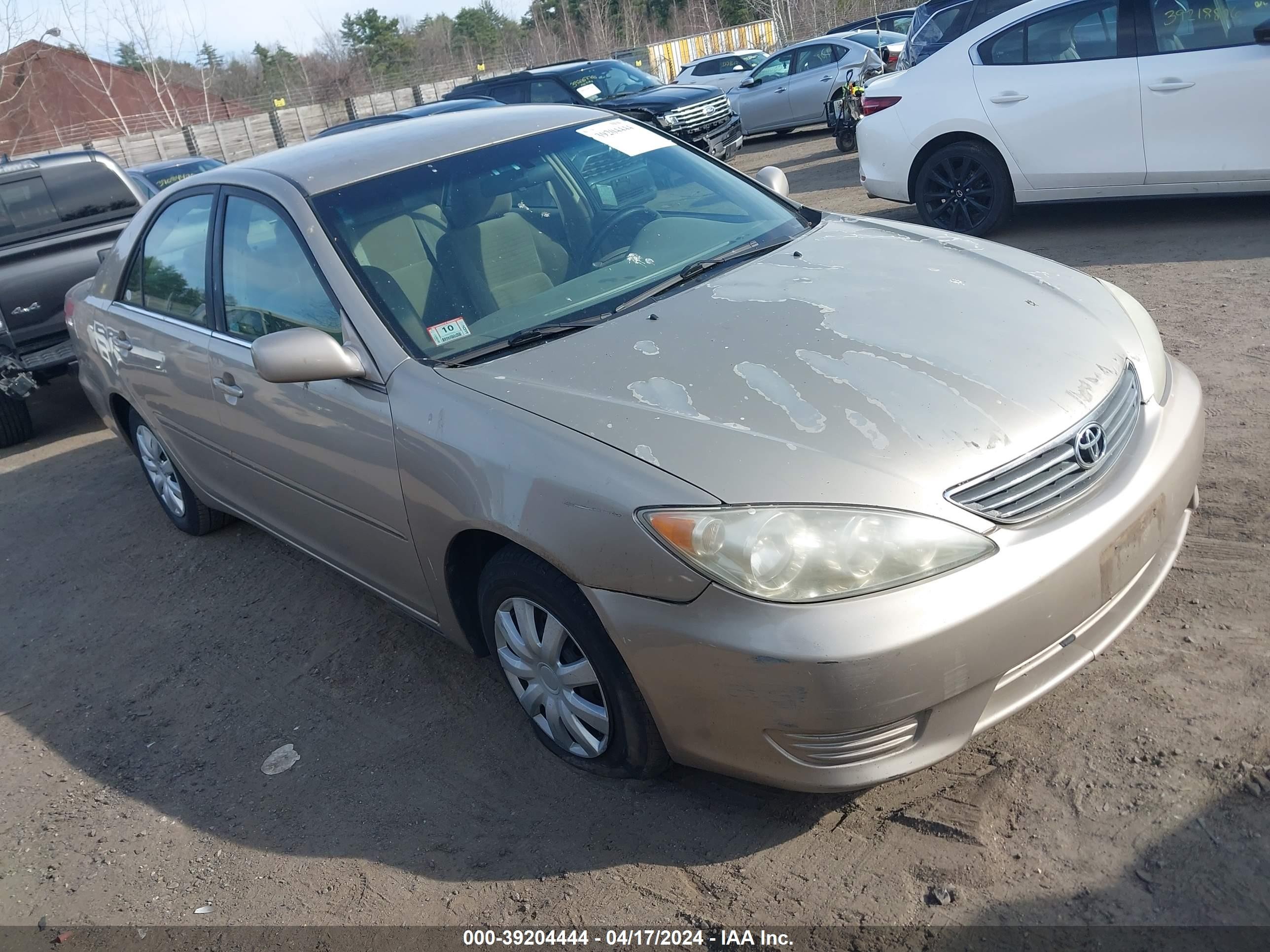 toyota camry 2005 4t1be30k35u960227