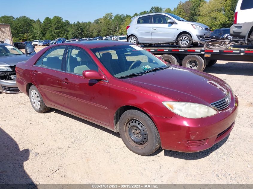 toyota camry 2005 4t1be30k45u027792