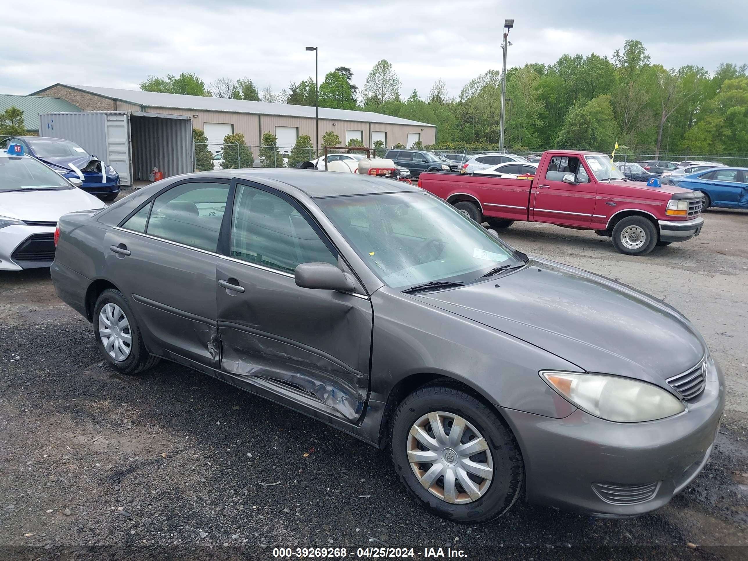 toyota camry 2005 4t1be30k45u962584