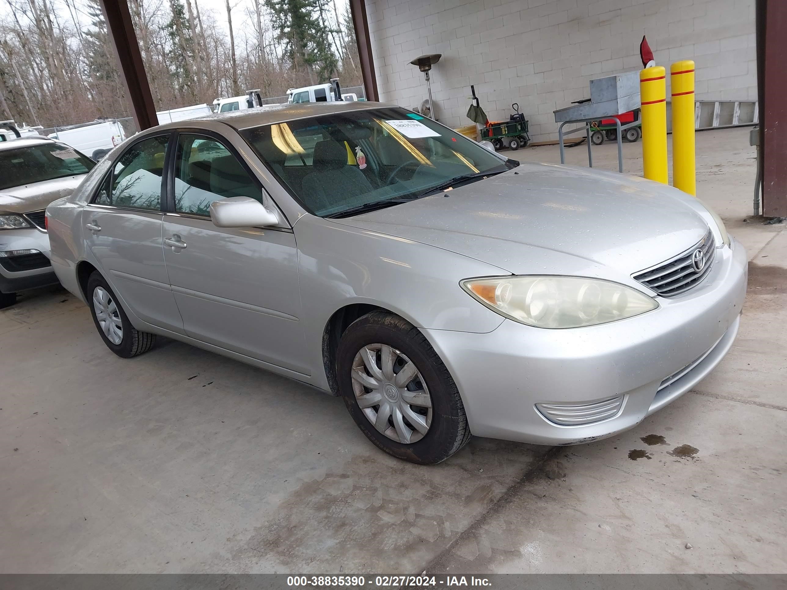 toyota camry 2006 4t1be30k46u700629