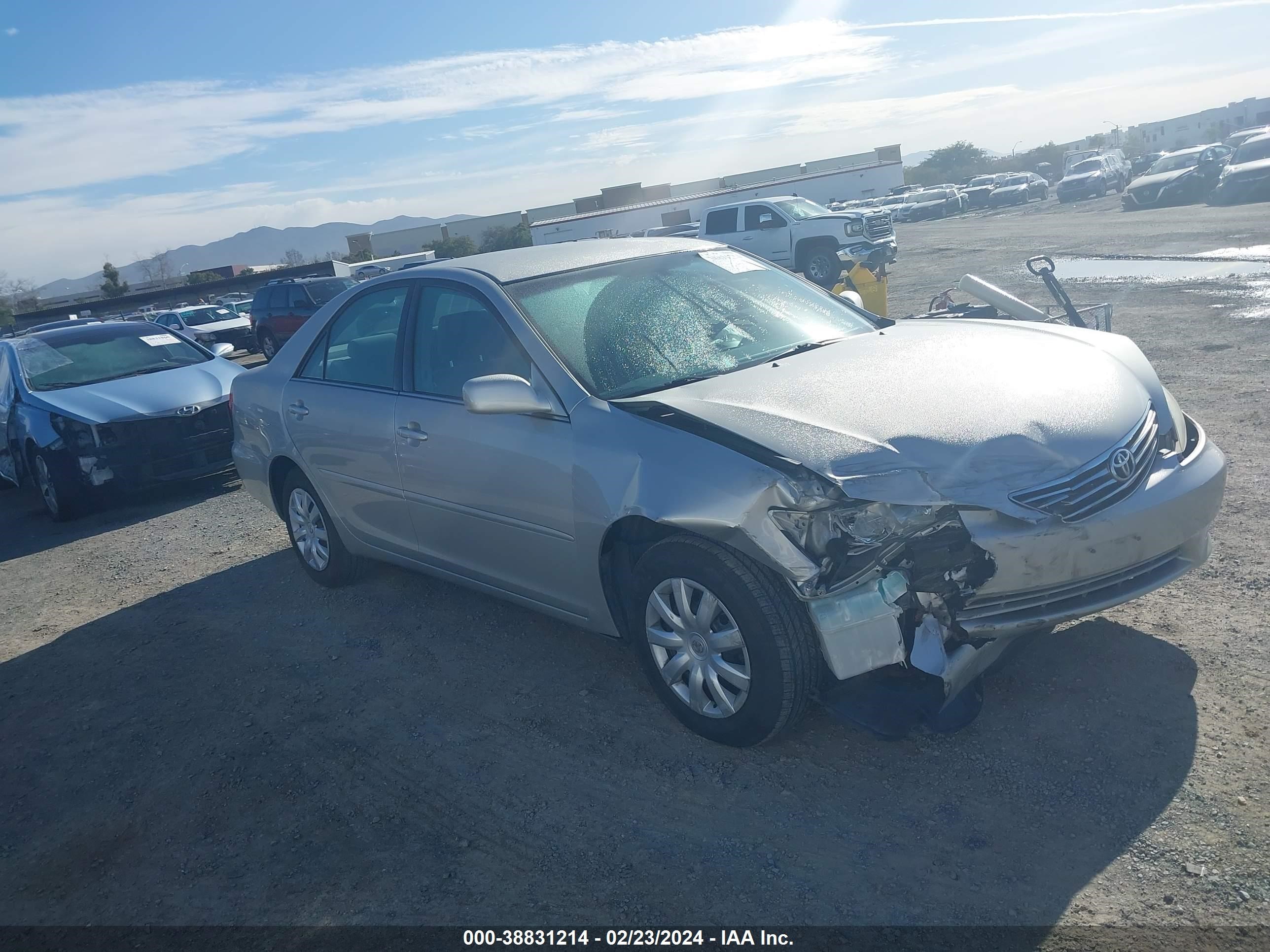 toyota camry 2006 4t1be30k46u712957