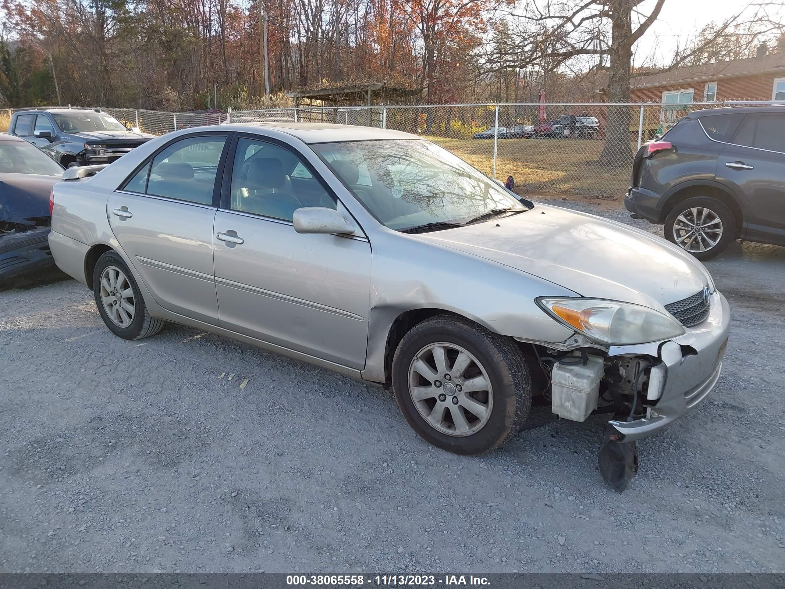 toyota camry 2004 4t1be30k54u846342