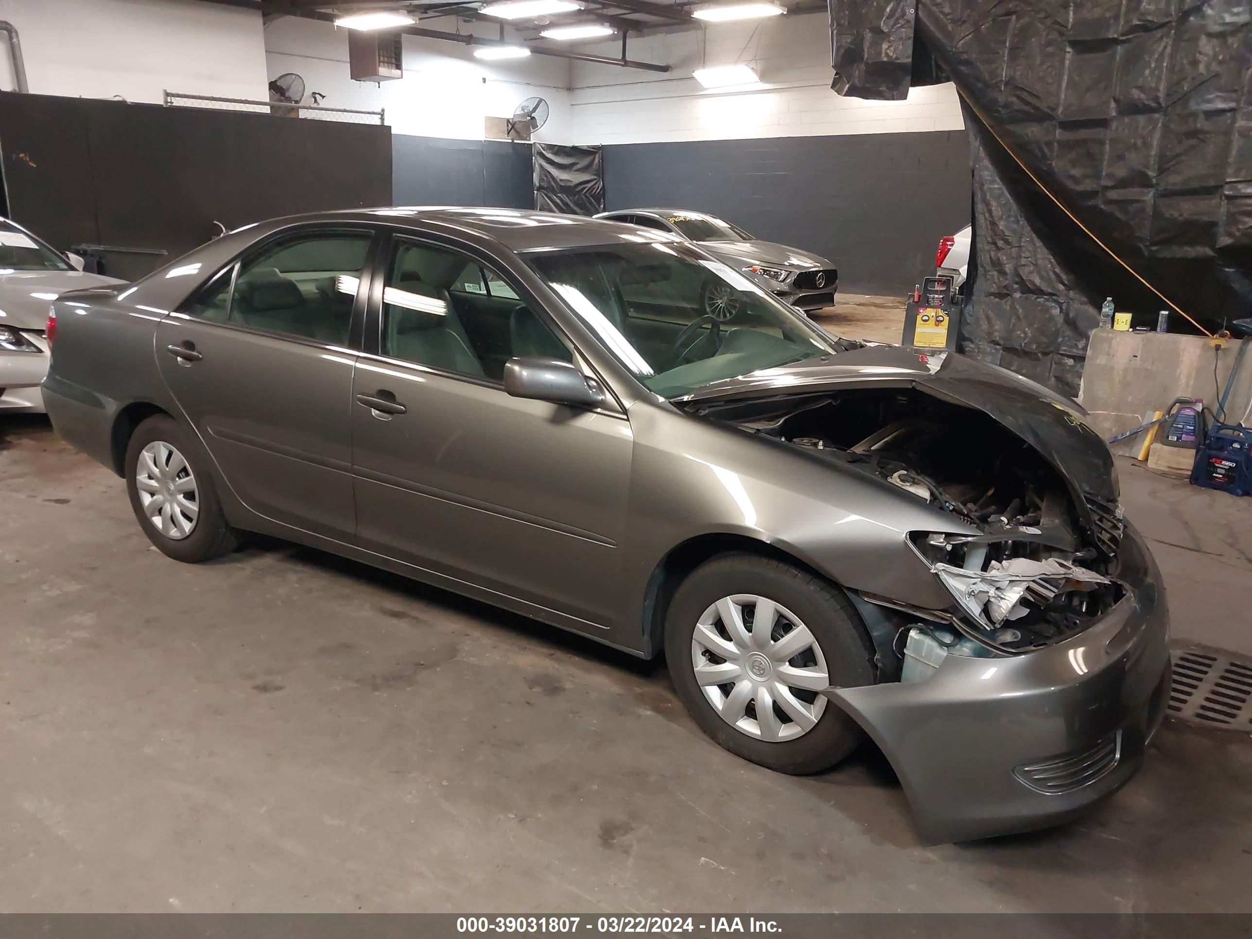 toyota camry 2005 4t1be30k55u634557