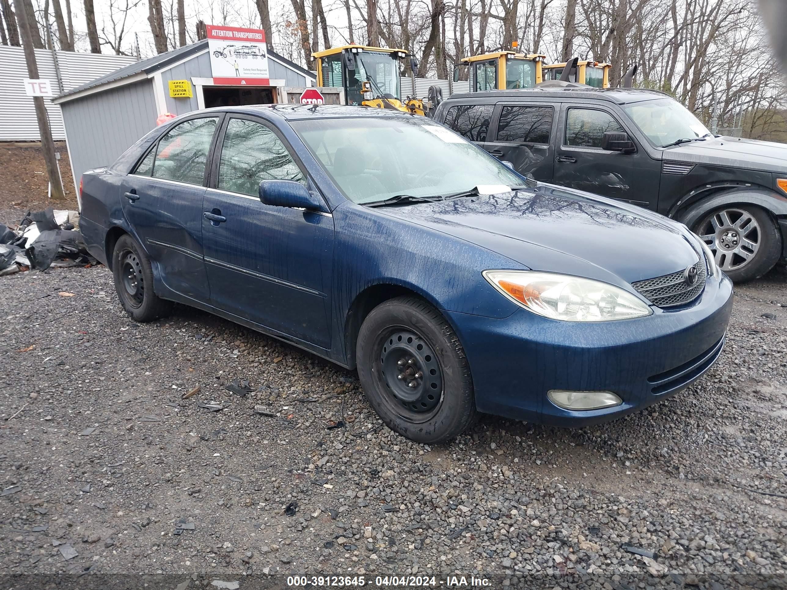 toyota camry 2004 4t1be30k64u298545