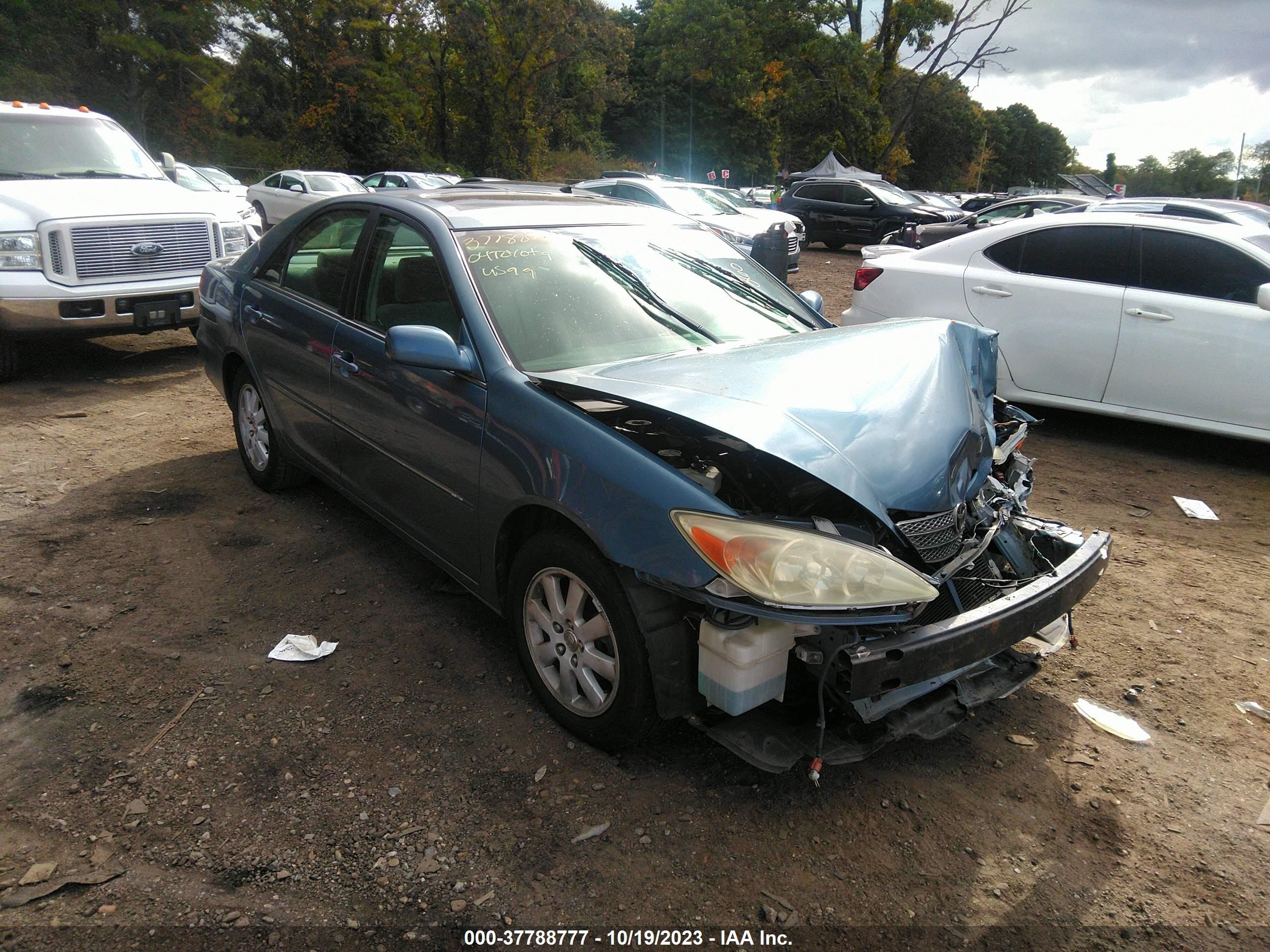 toyota camry 2004 4t1be30k84u809074