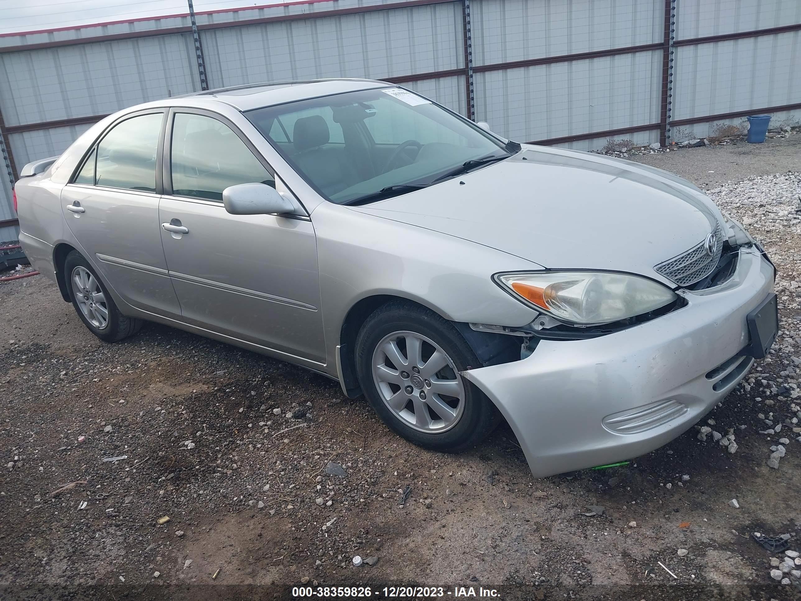 toyota camry 2004 4t1be30k84u847291