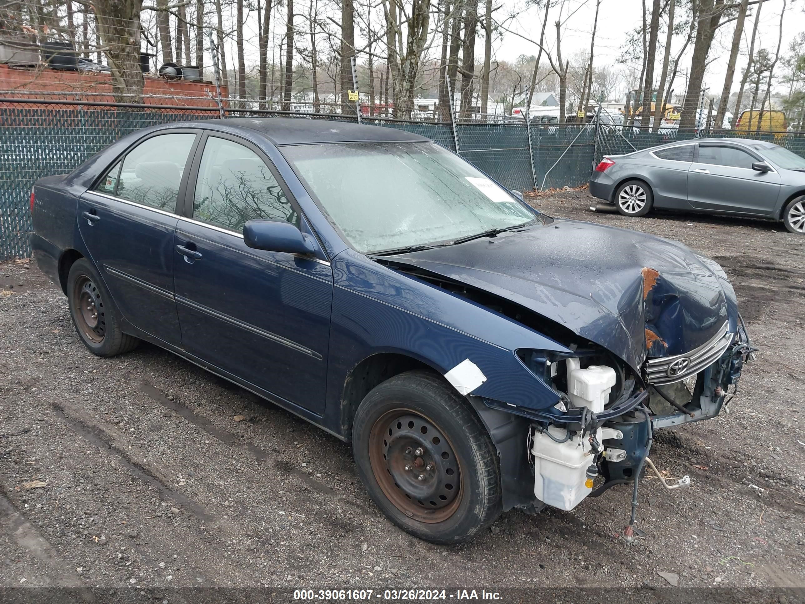 toyota camry 2006 4t1be30k86u156510