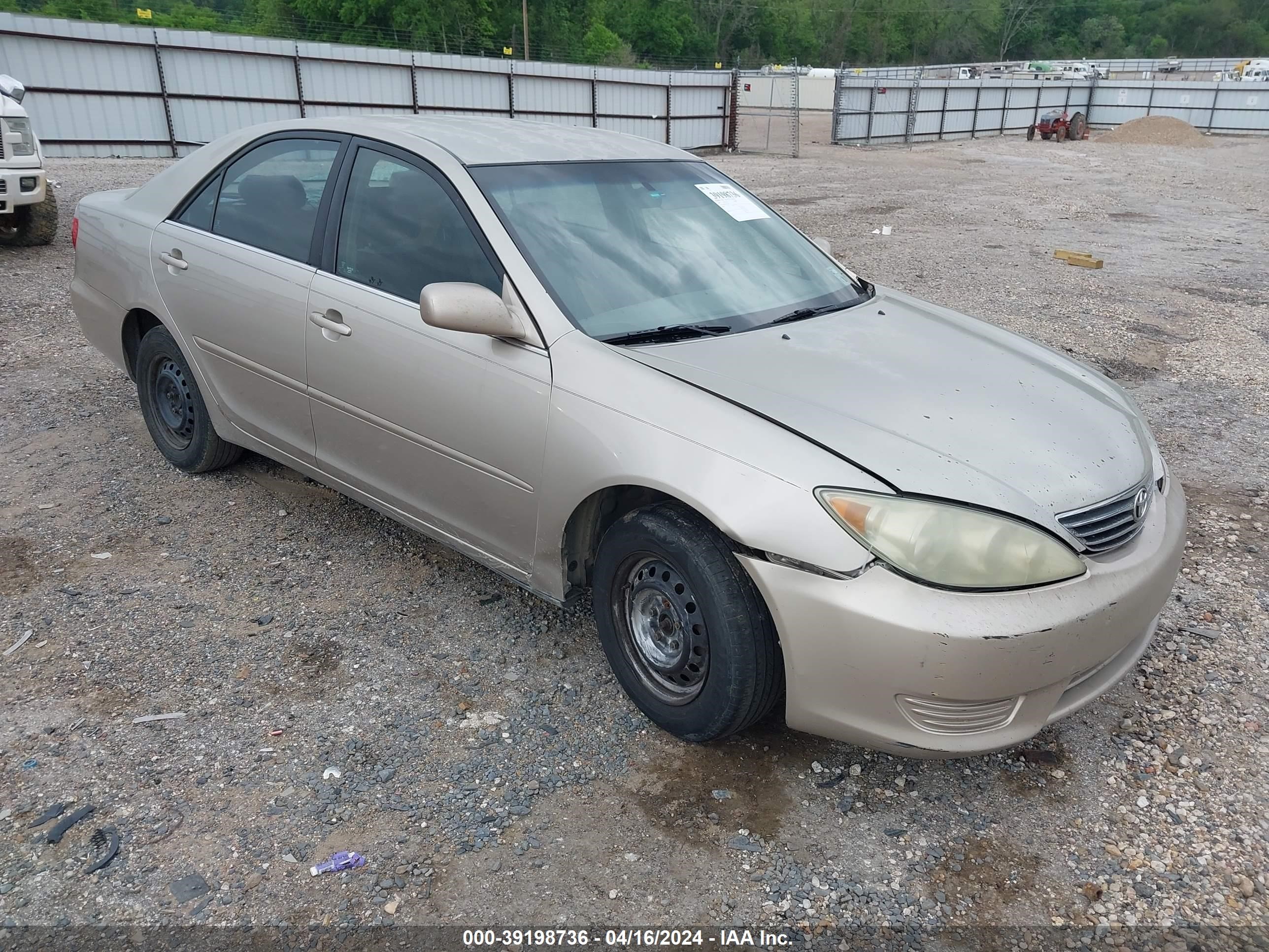 toyota camry 2005 4t1be30k95u423782