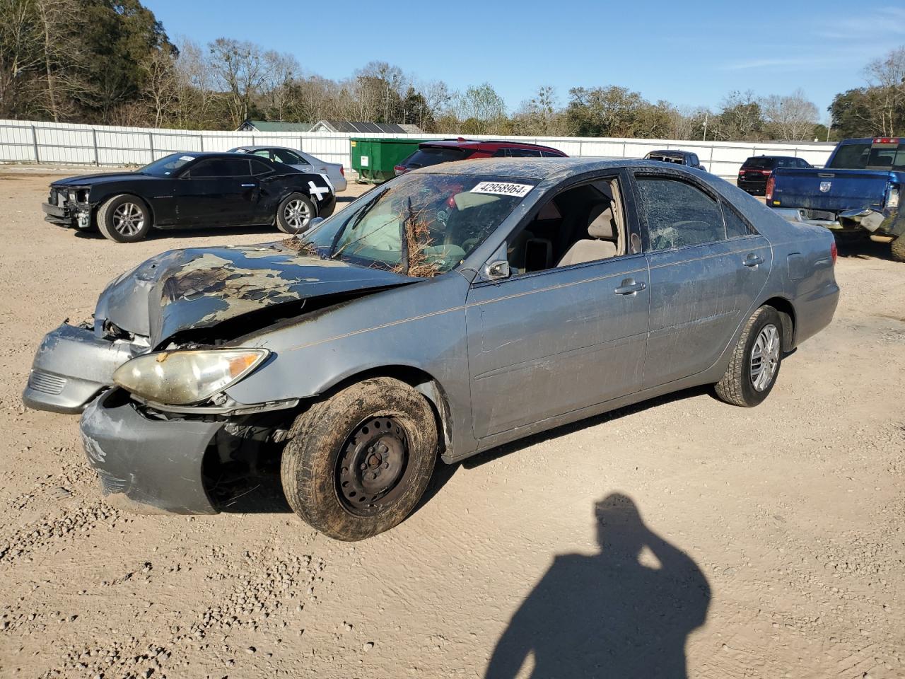 toyota camry 2005 4t1be30k95u537118