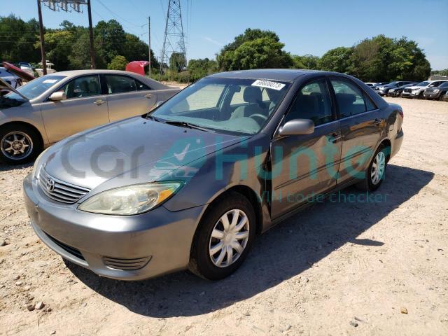 toyota camry le 2005 4t1be30k95u960586