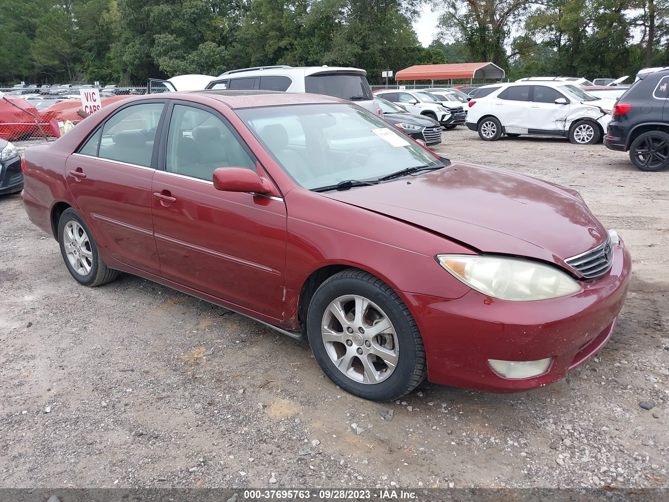 toyota camry 2006 4t1be30k96u153759