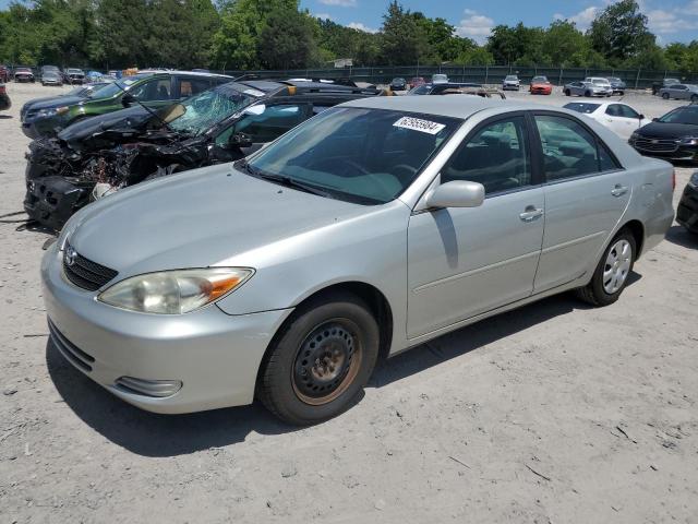 toyota camry 2002 4t1be32k02u108913