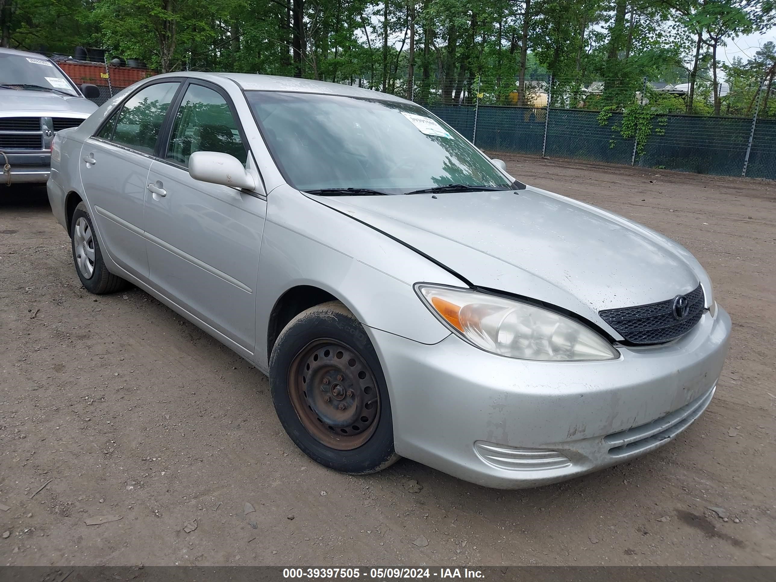 toyota camry 2002 4t1be32k02u607145