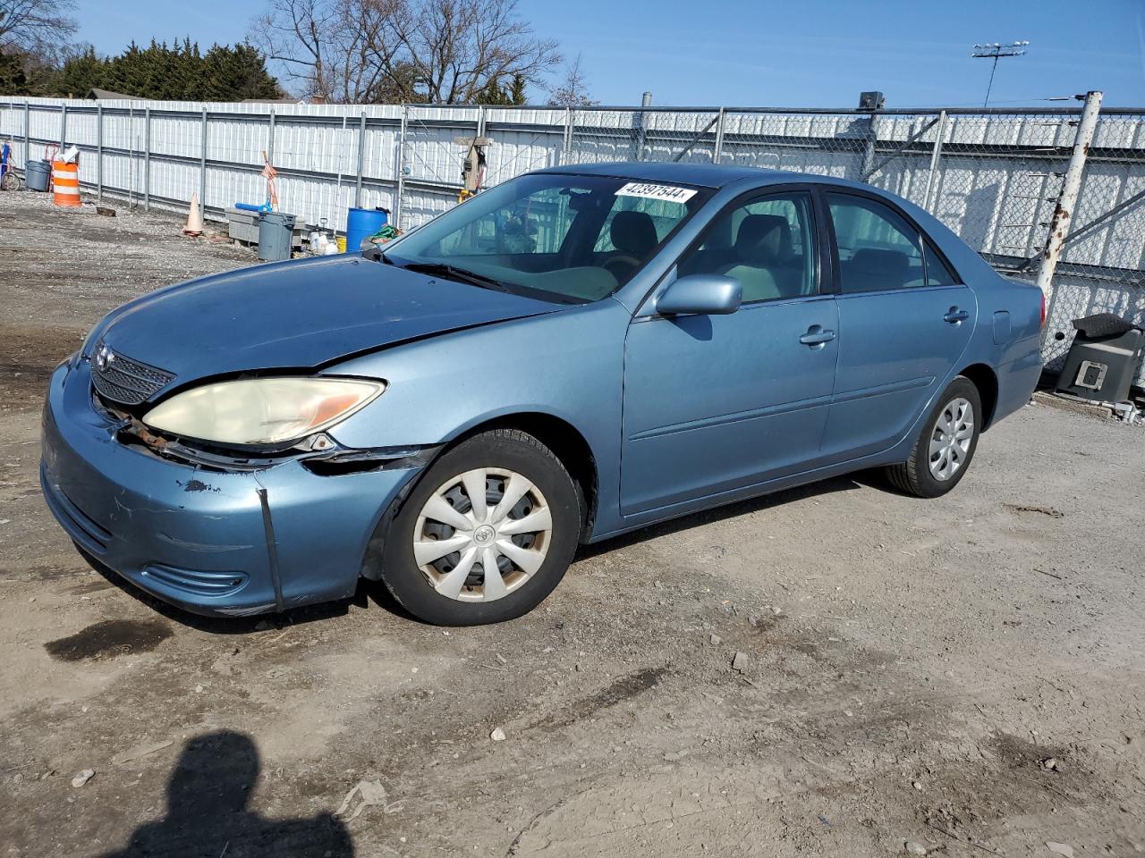 toyota camry 2003 4t1be32k03u727707