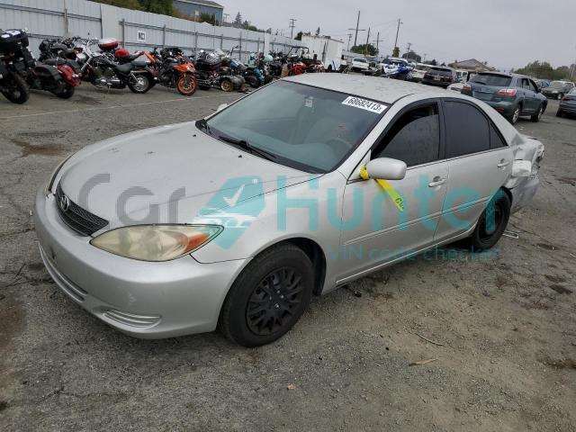 toyota camry le 2003 4t1be32k03u755121