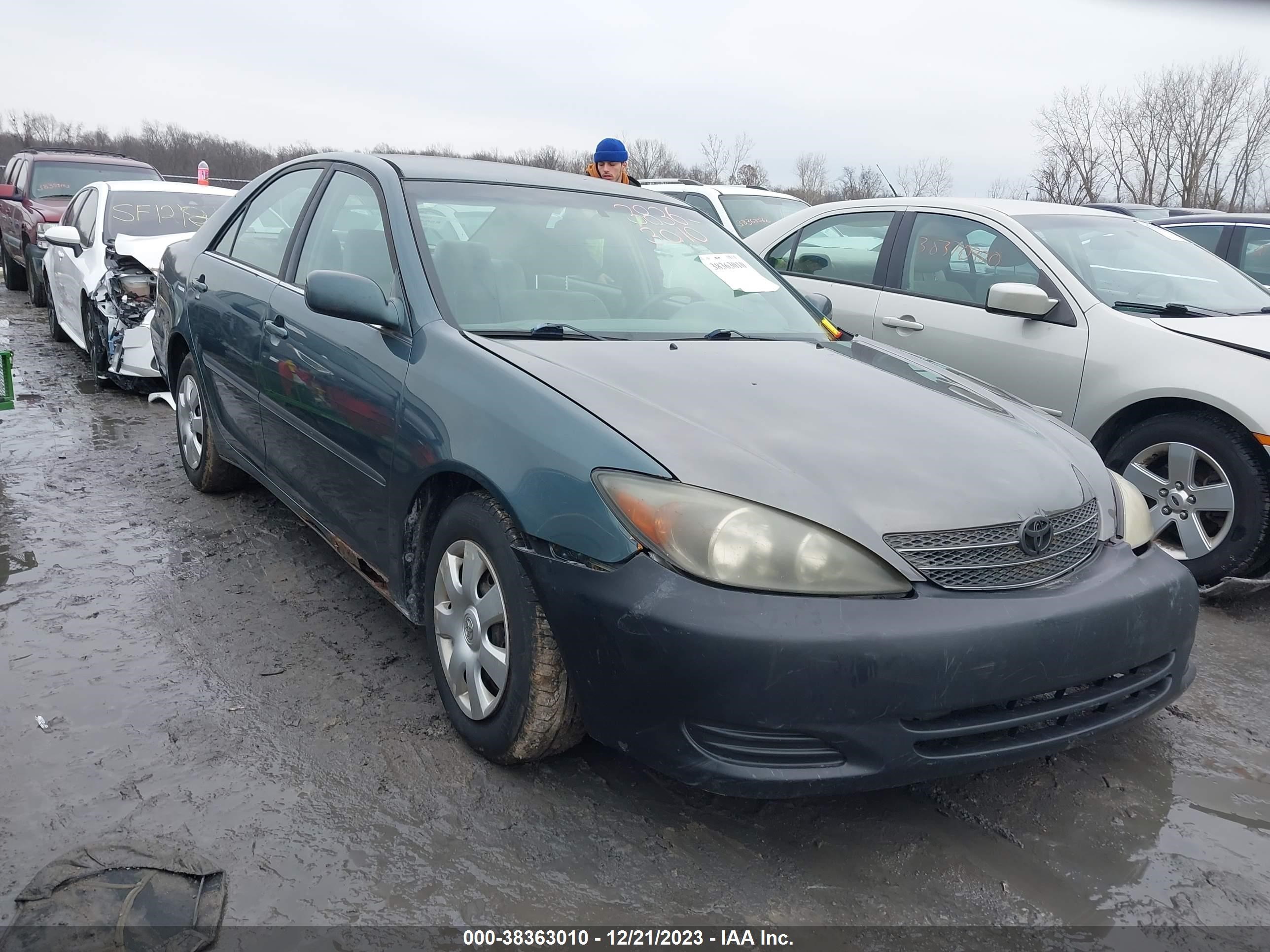 toyota camry 2004 4t1be32k04u274304