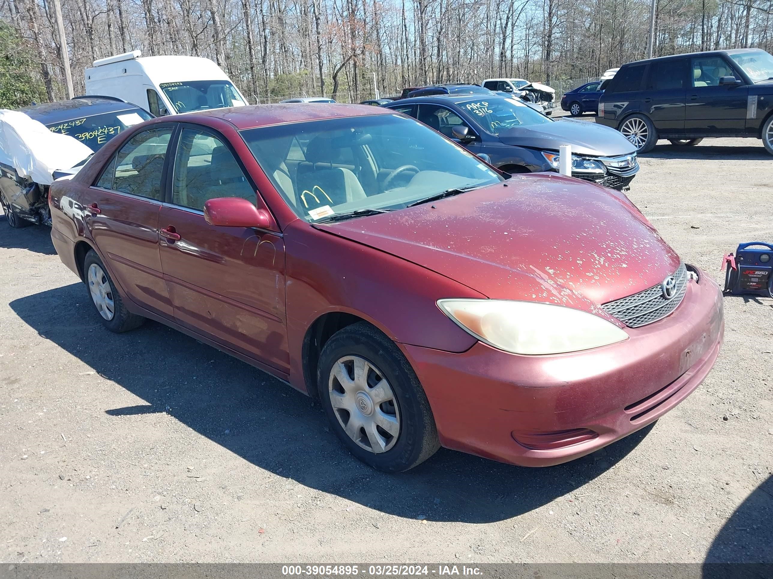 toyota camry 2004 4t1be32k04u361264