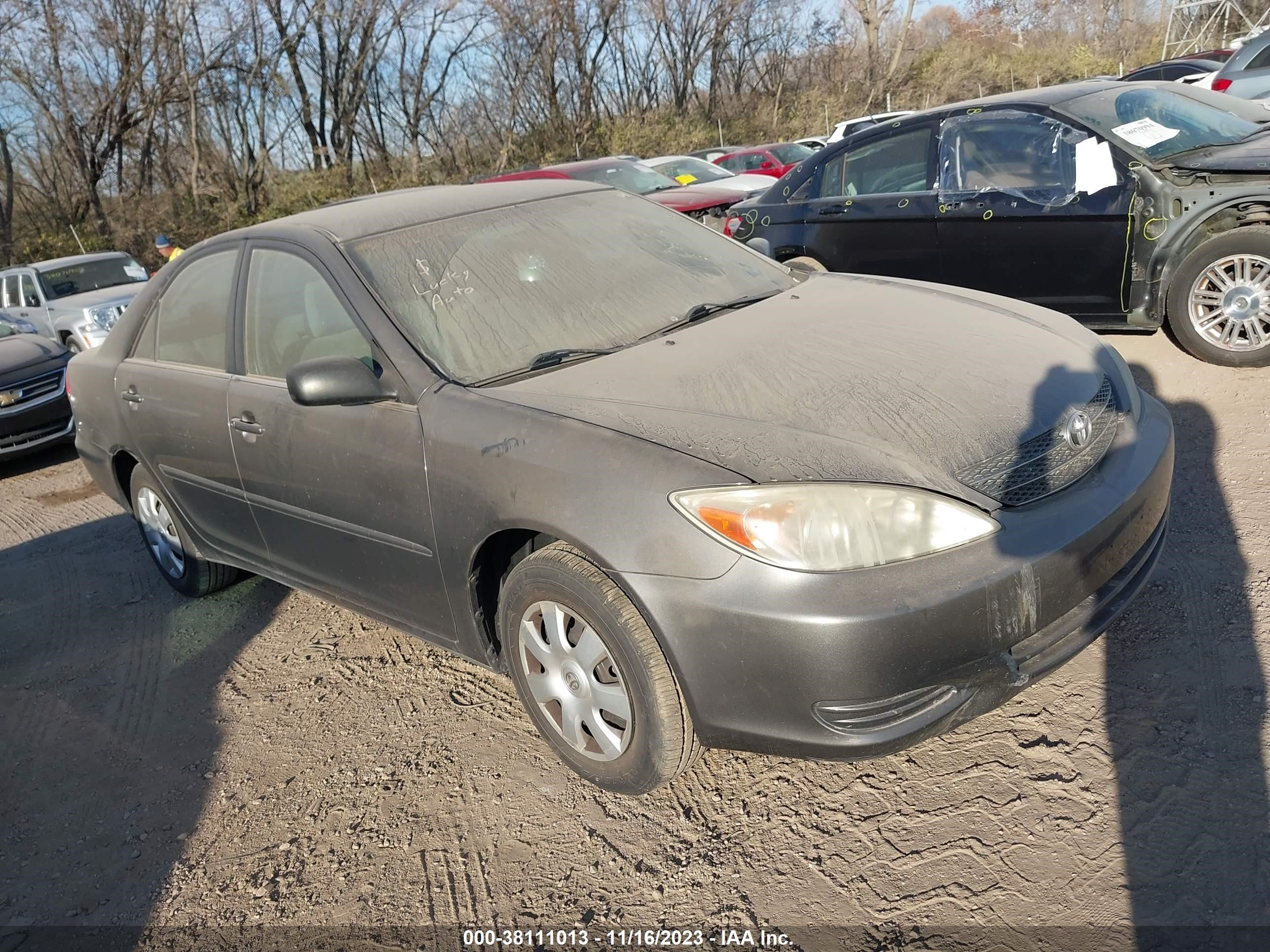 toyota camry 2004 4t1be32k04u914219