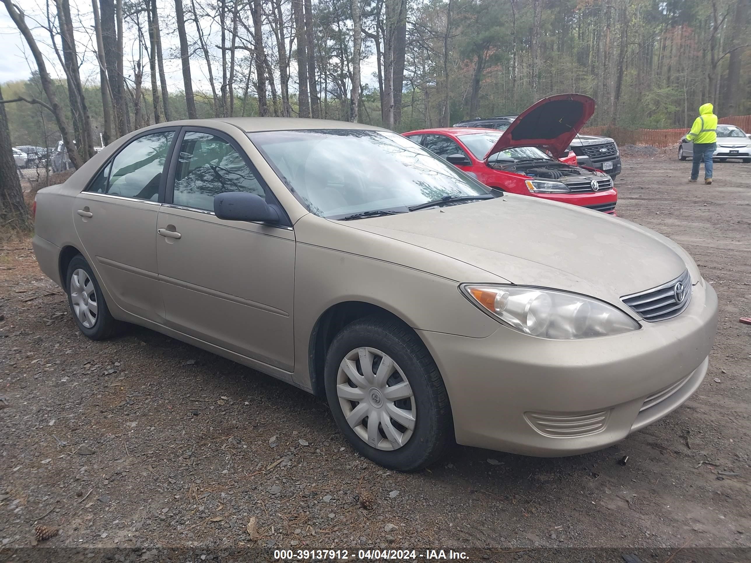 toyota camry 2005 4t1be32k05u089719