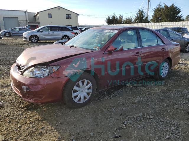 toyota camry le 2005 4t1be32k05u382729