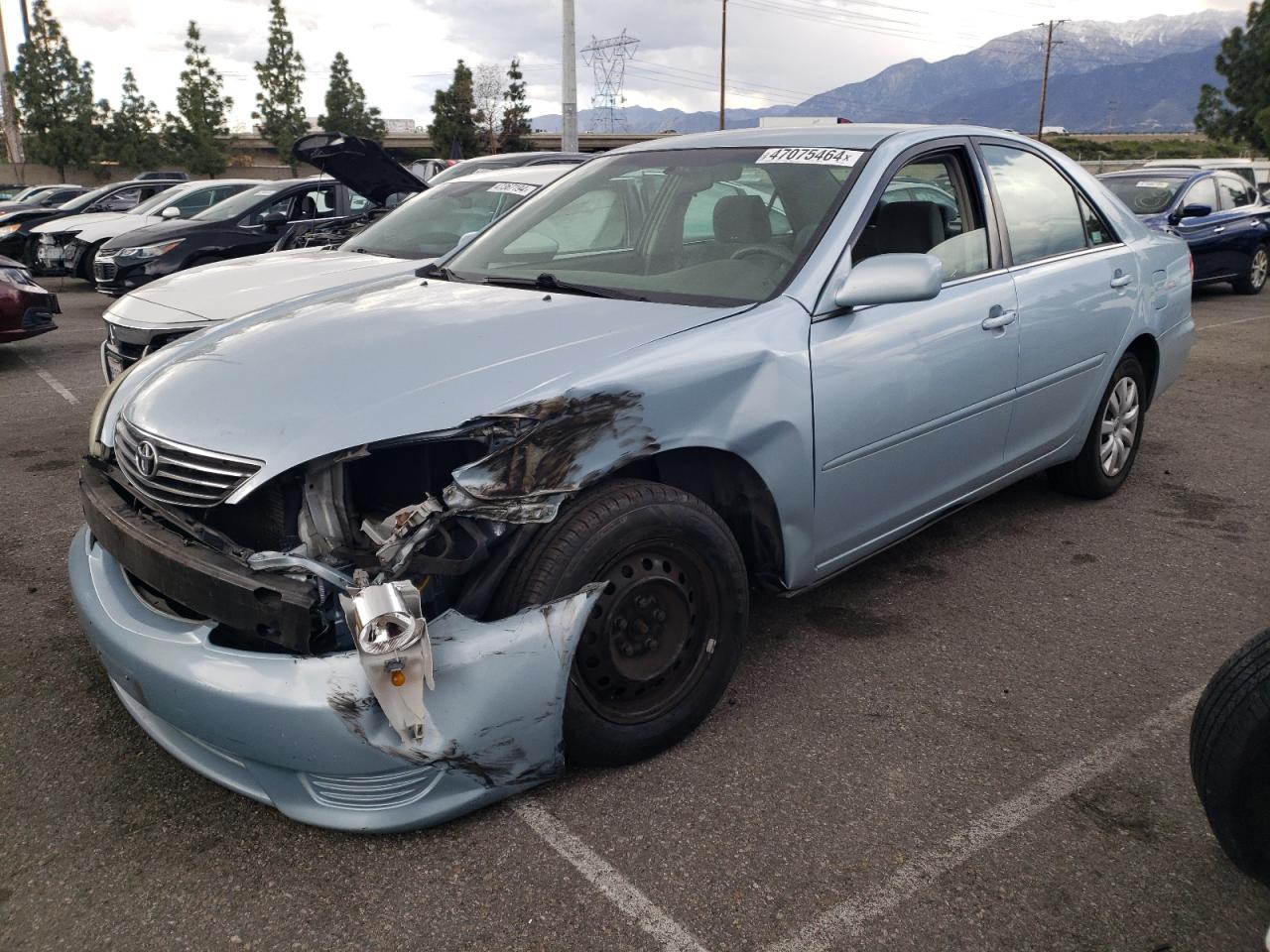 toyota camry 2006 4t1be32k06u674320