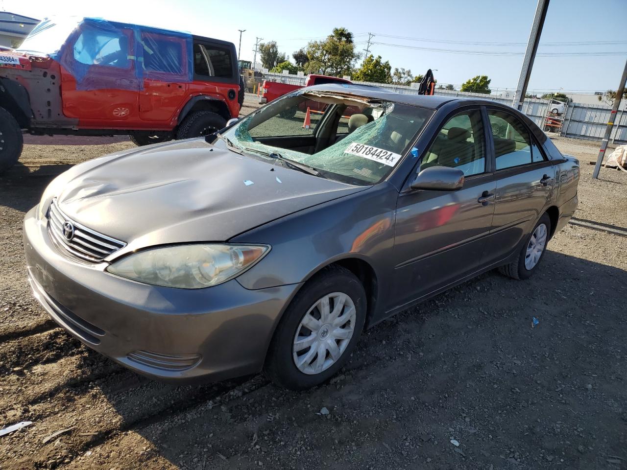 toyota camry 2006 4t1be32k06u745919