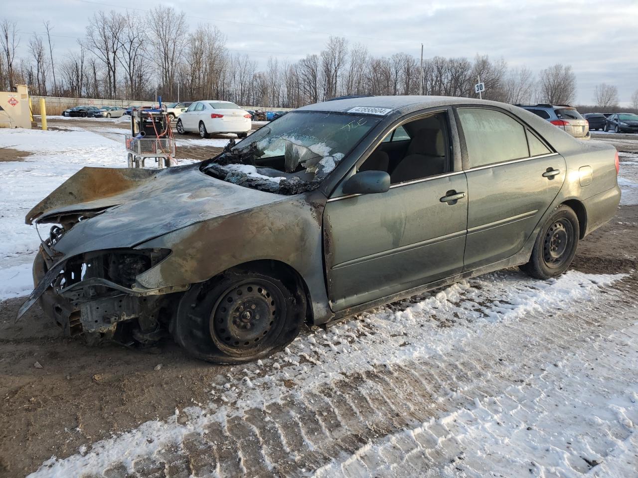 toyota camry 2003 4t1be32k13u163727