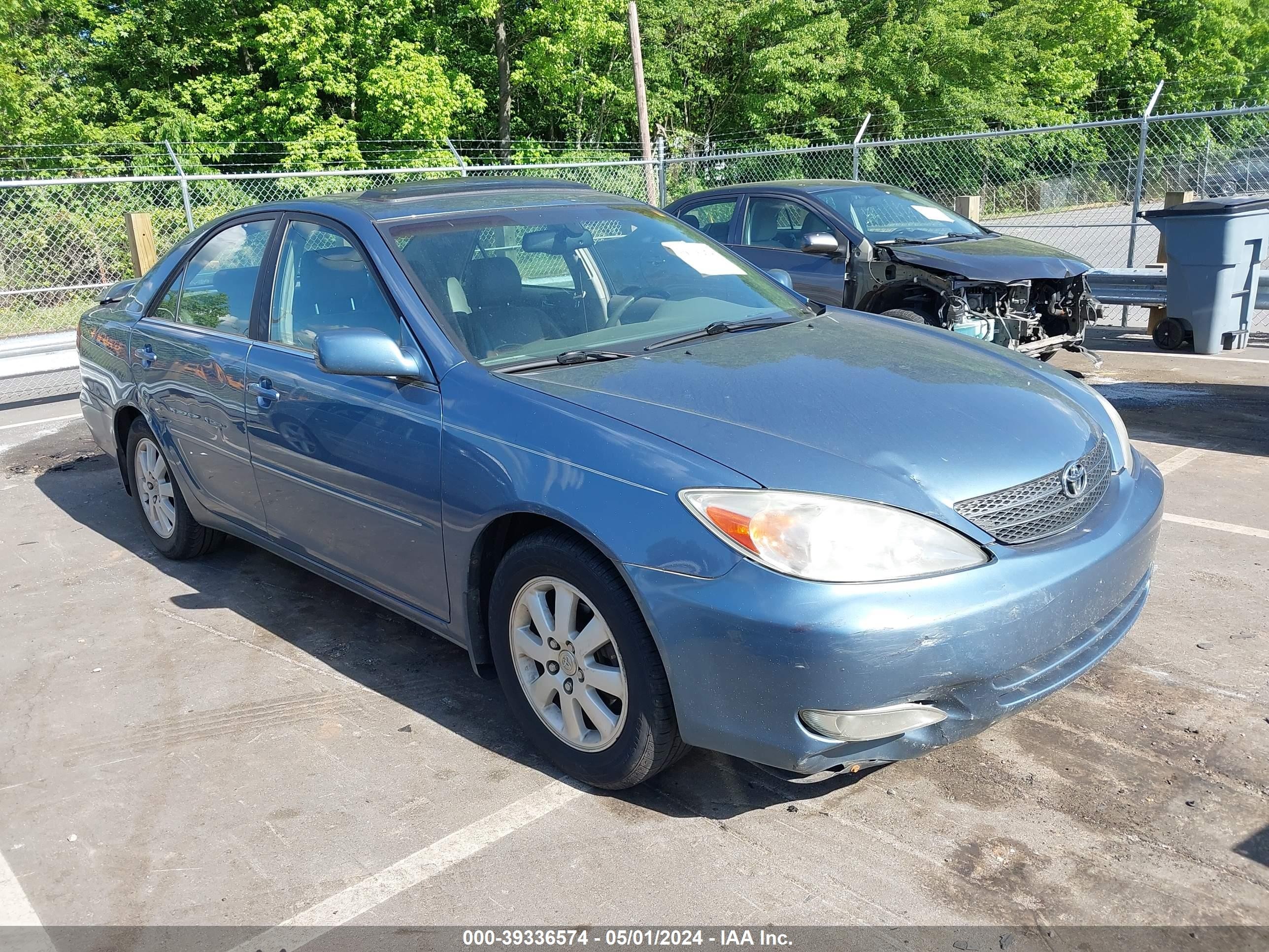 toyota camry 2003 4t1be32k13u691705