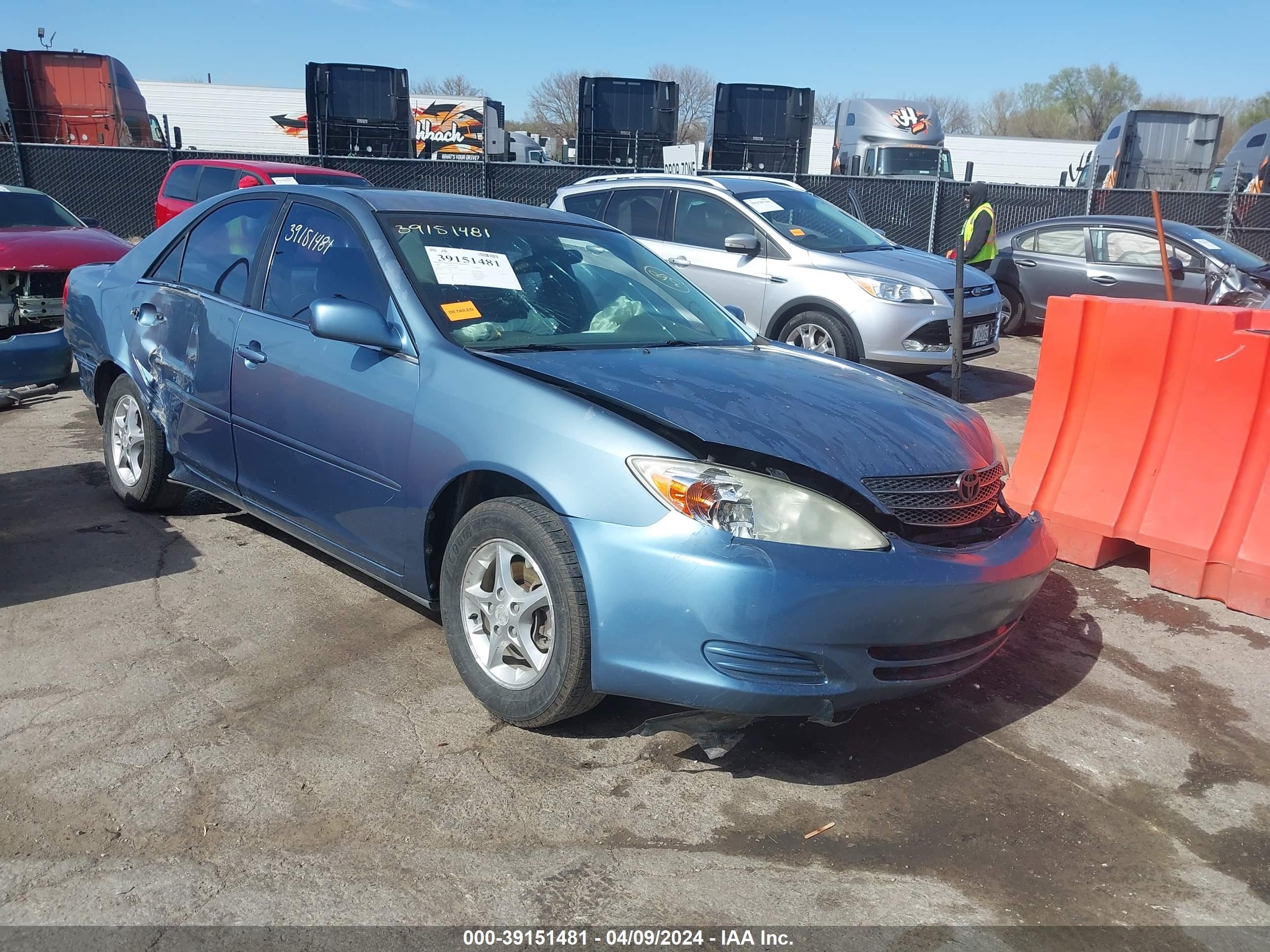 toyota camry 2003 4t1be32k13u708664