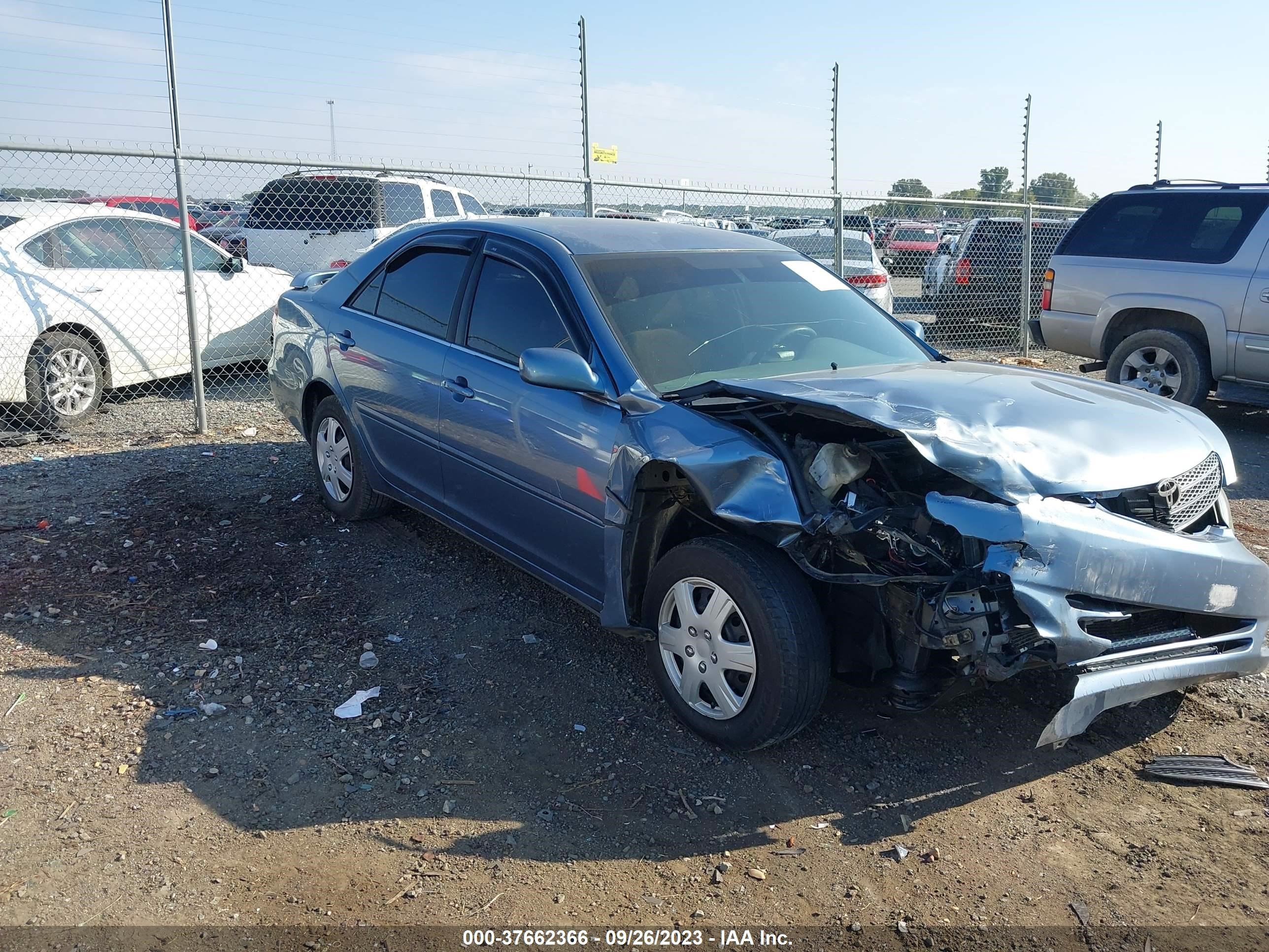 toyota camry 2004 4t1be32k14u853866