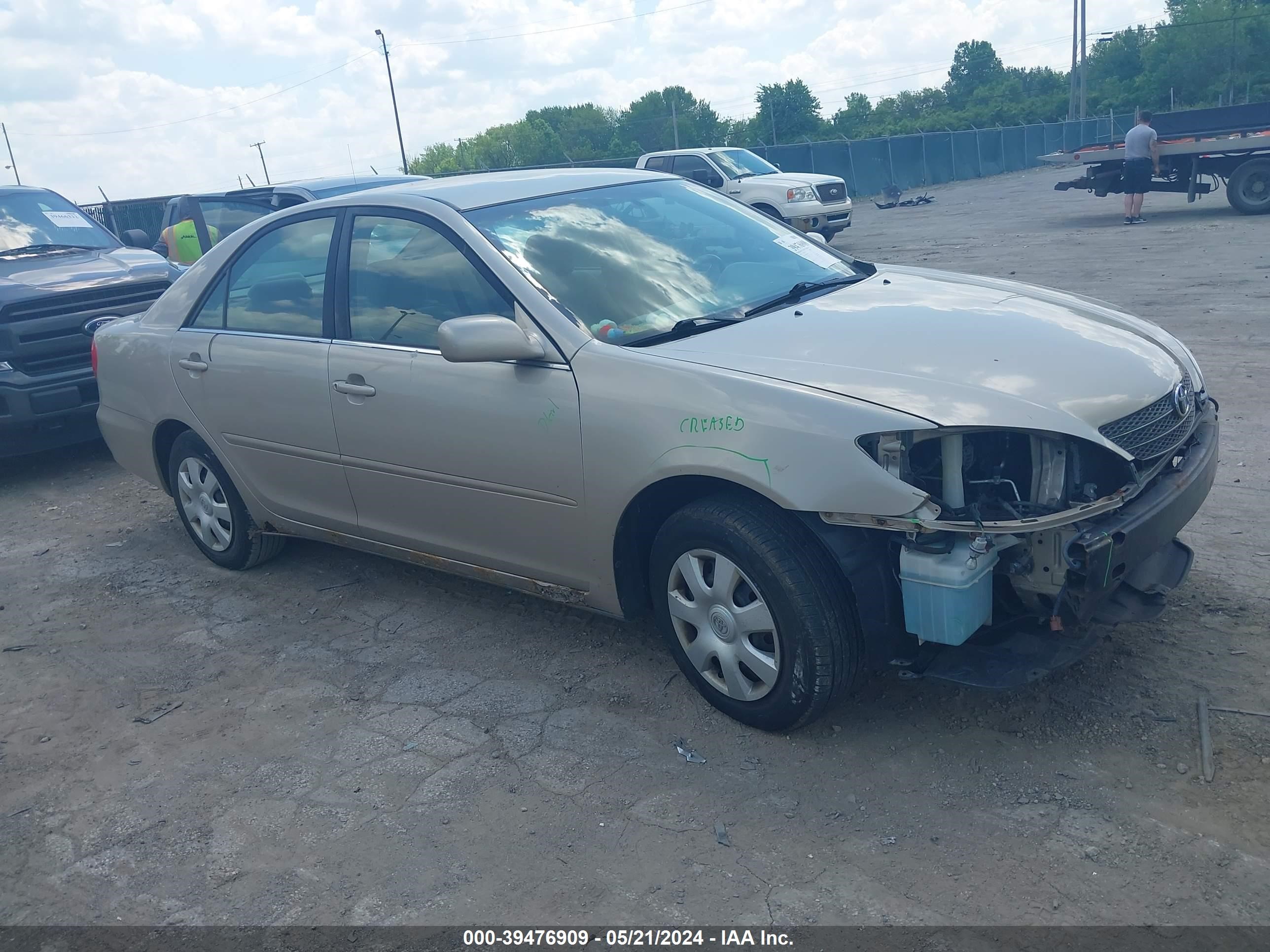 toyota camry 2004 4t1be32k14u928176