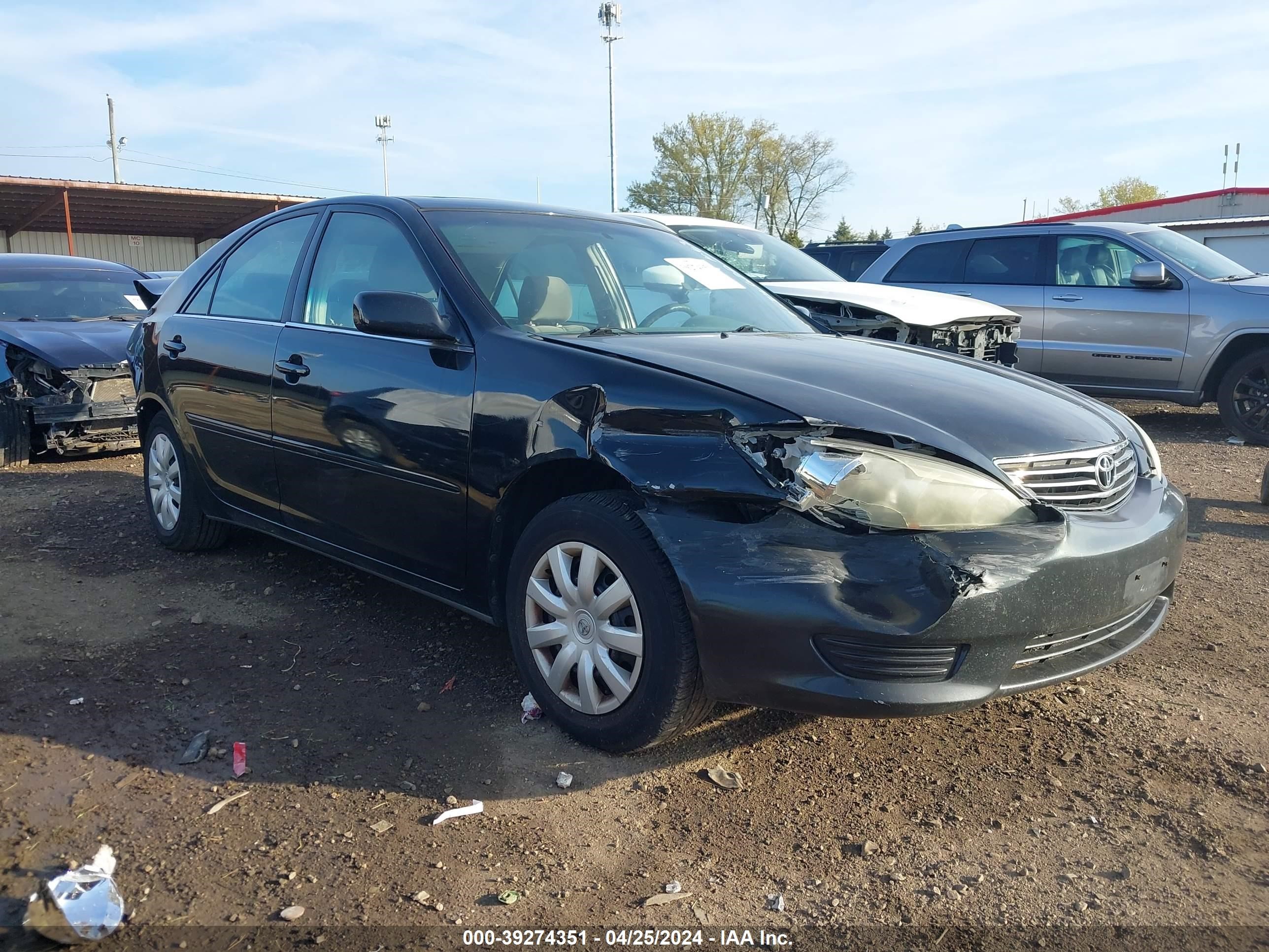 toyota camry 2005 4t1be32k15u002569