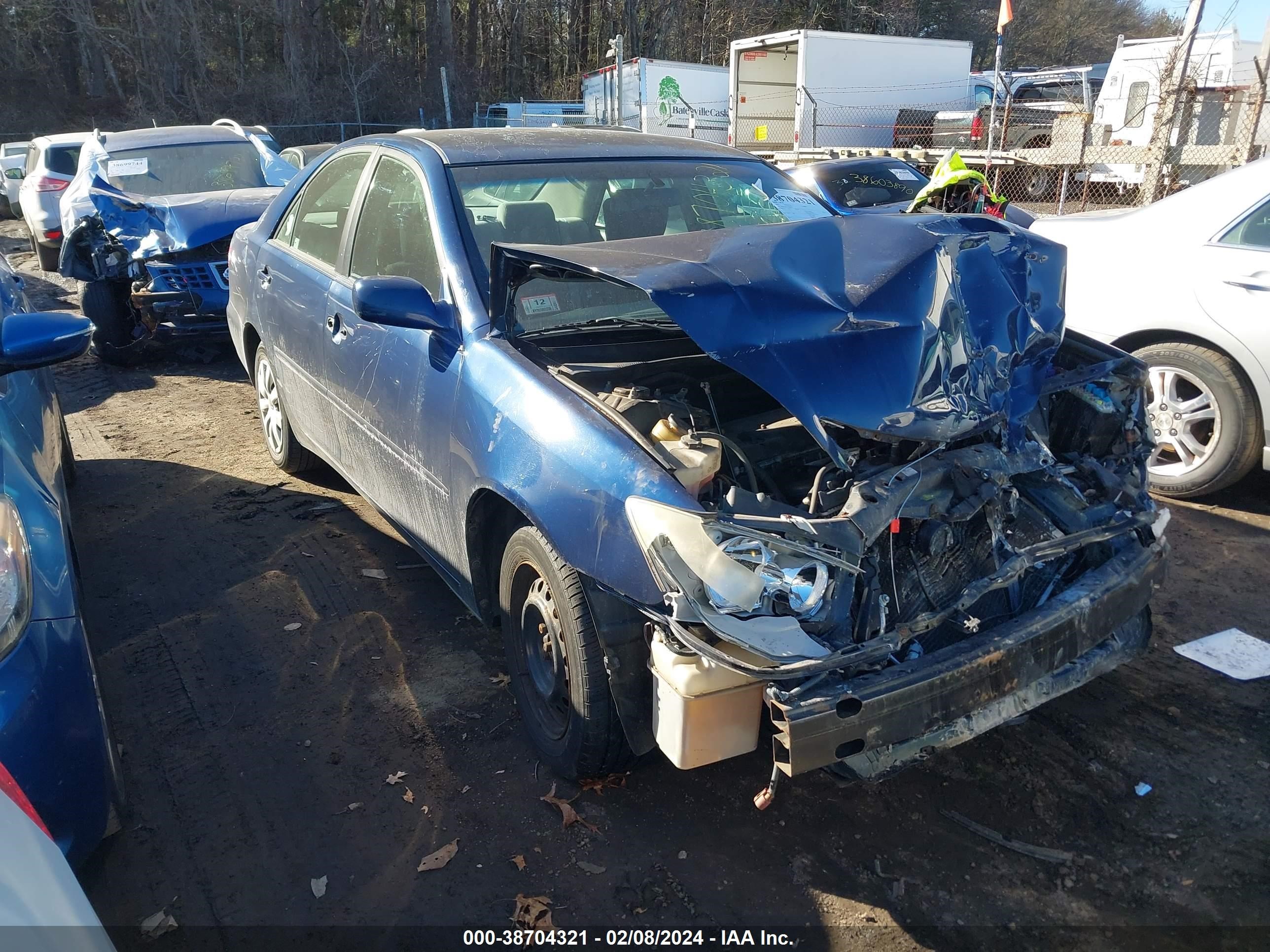 toyota camry 2005 4t1be32k15u066157