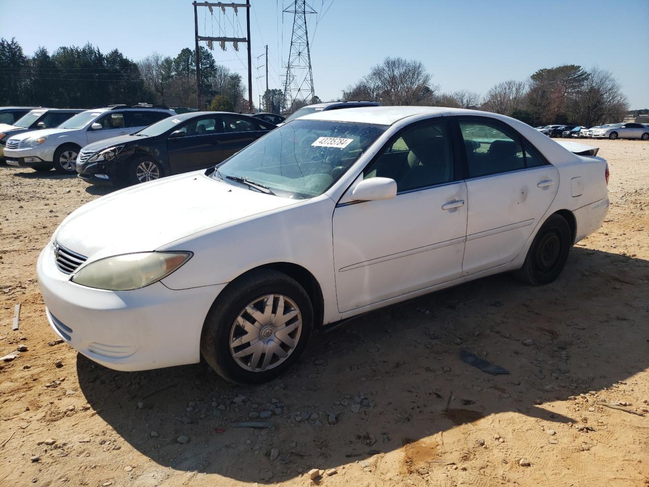 toyota camry 2005 4t1be32k15u570563