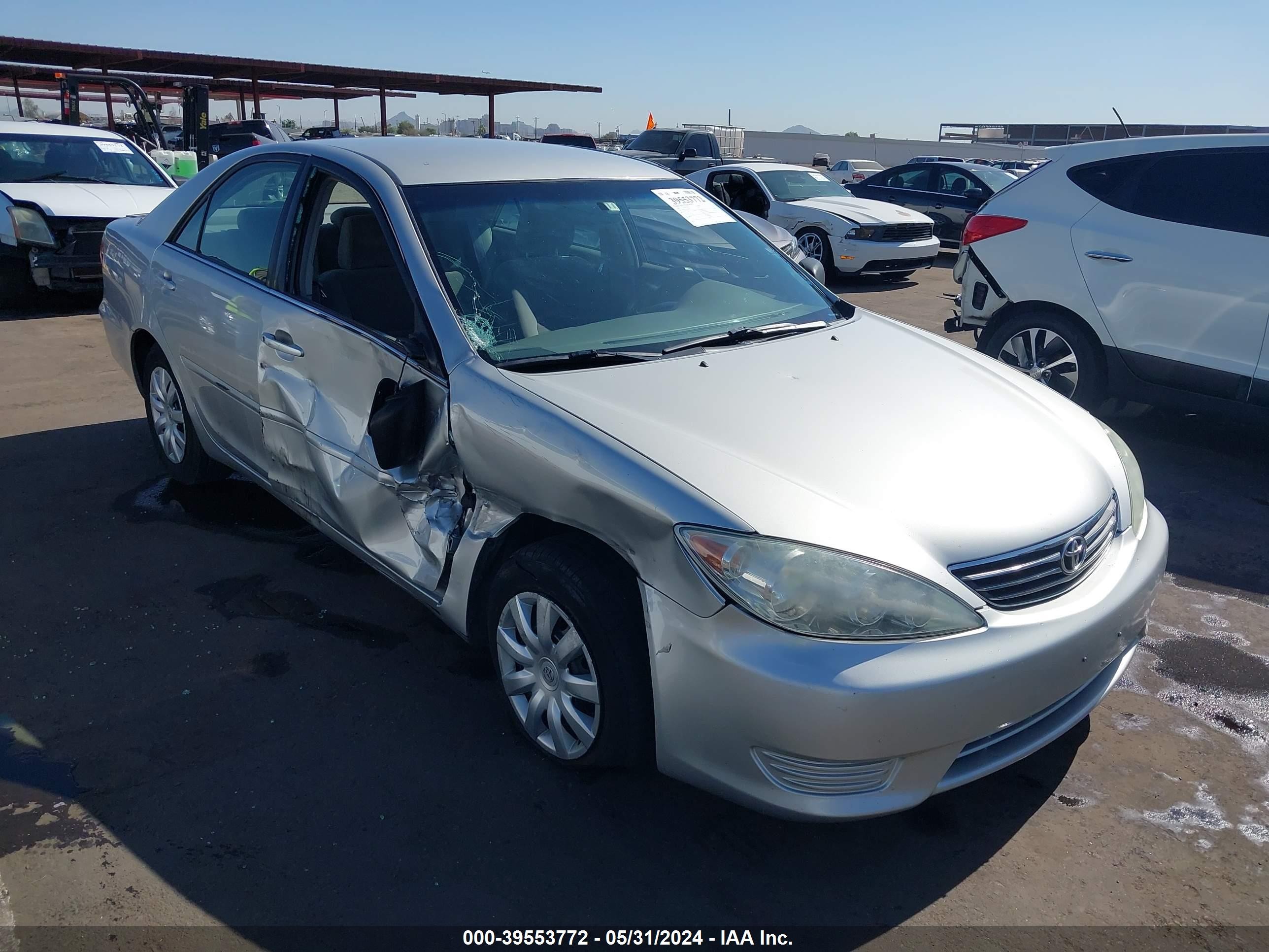 toyota camry 2006 4t1be32k16u653511