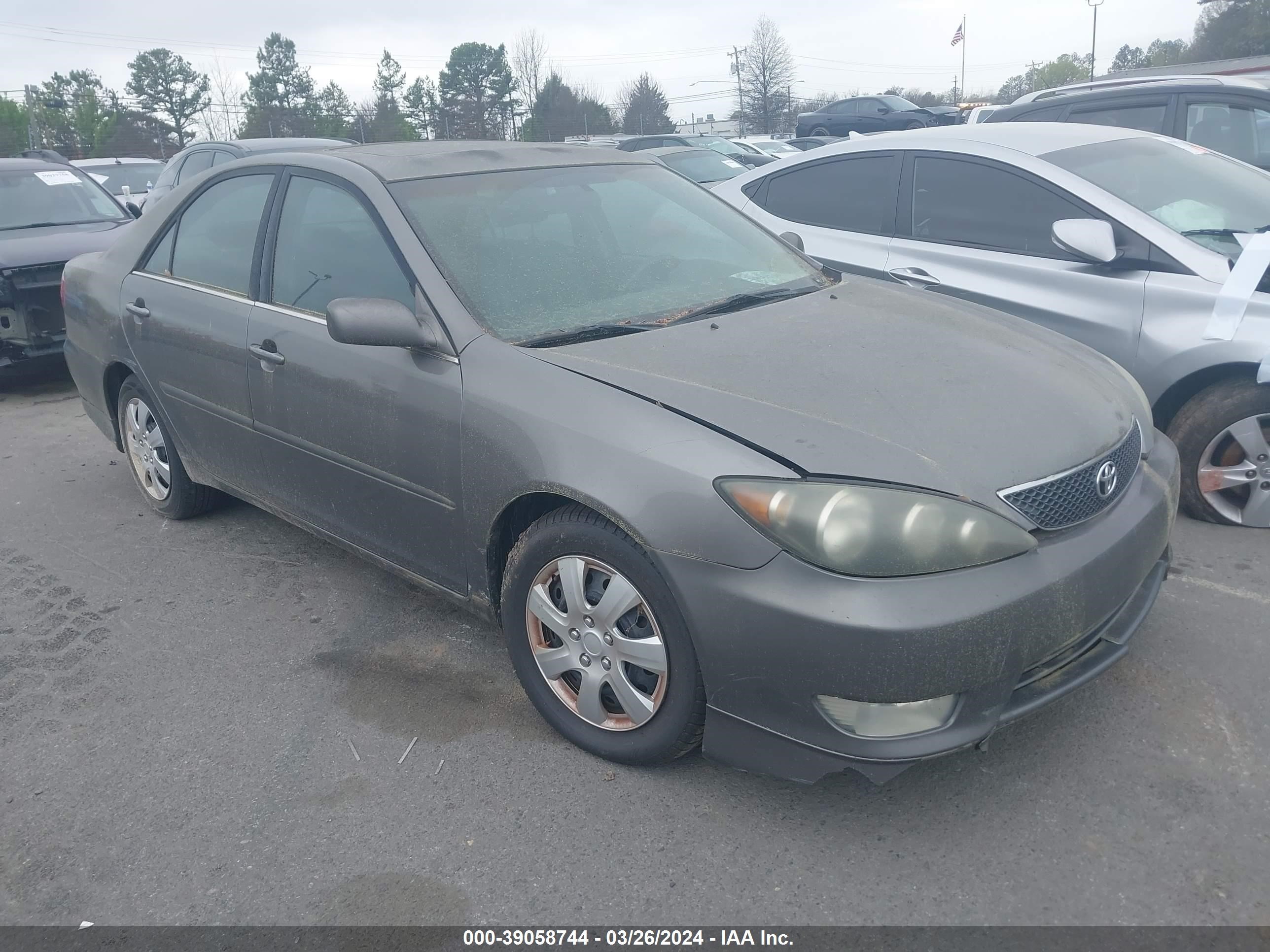 toyota camry 2006 4t1be32k16u657784