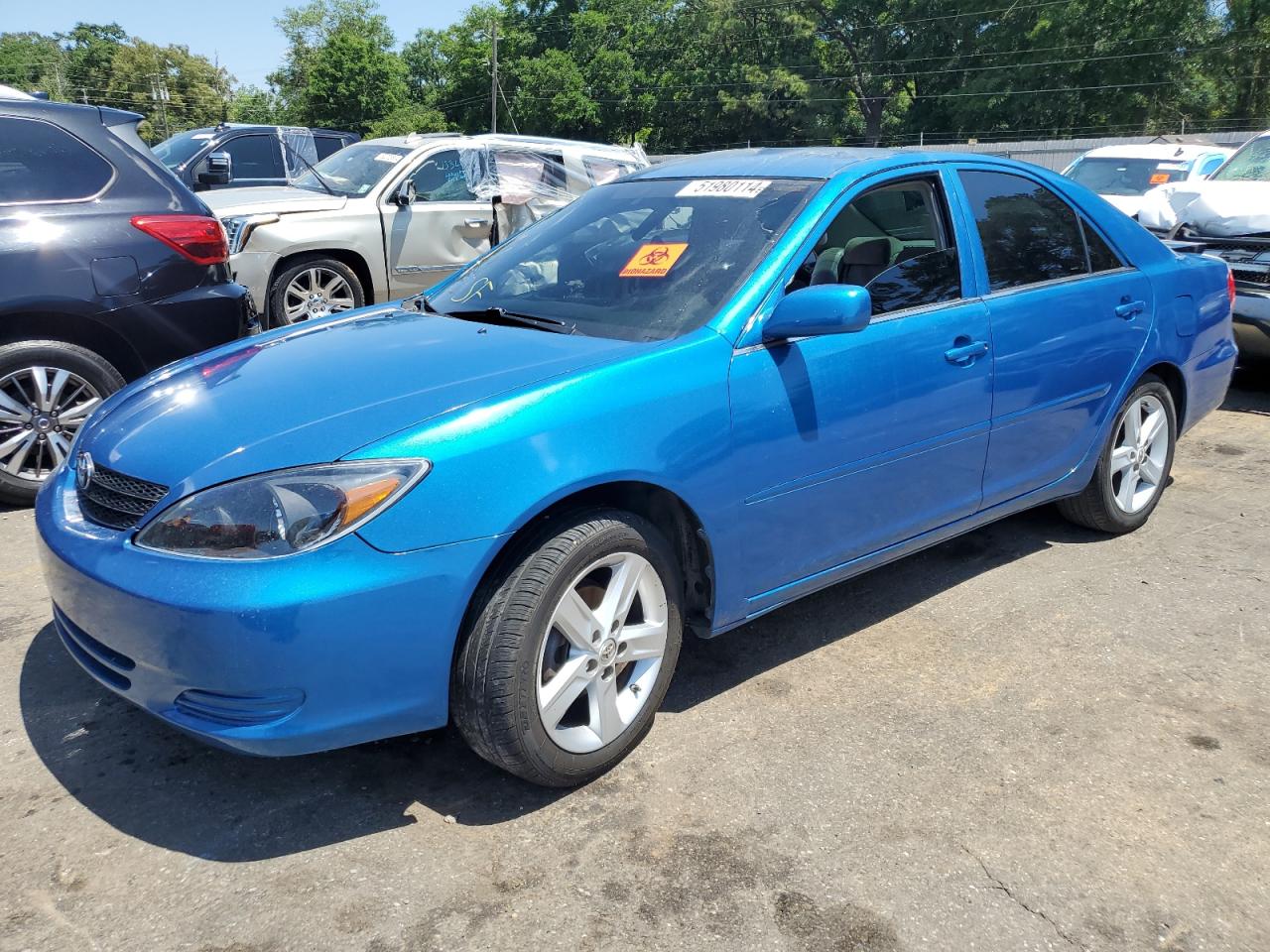 toyota camry 2002 4t1be32k22u553041