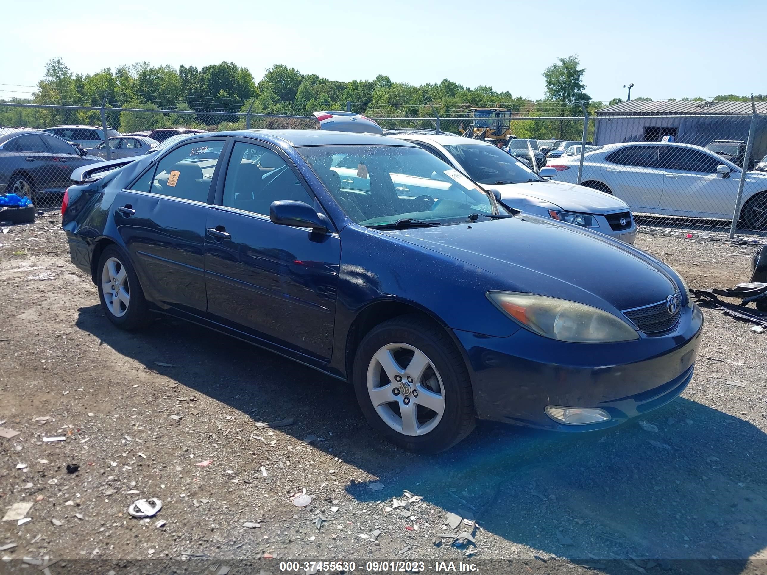 toyota camry 2003 4t1be32k23u223241