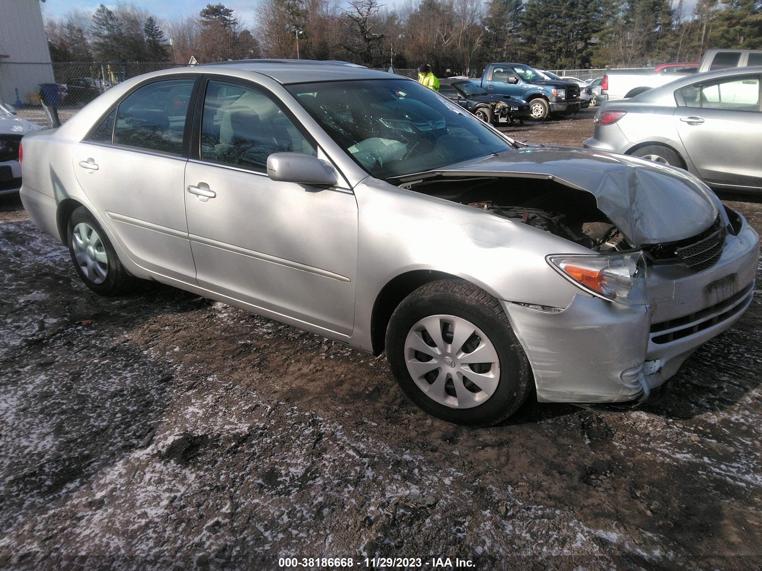 toyota camry 2003 4t1be32k23u764063