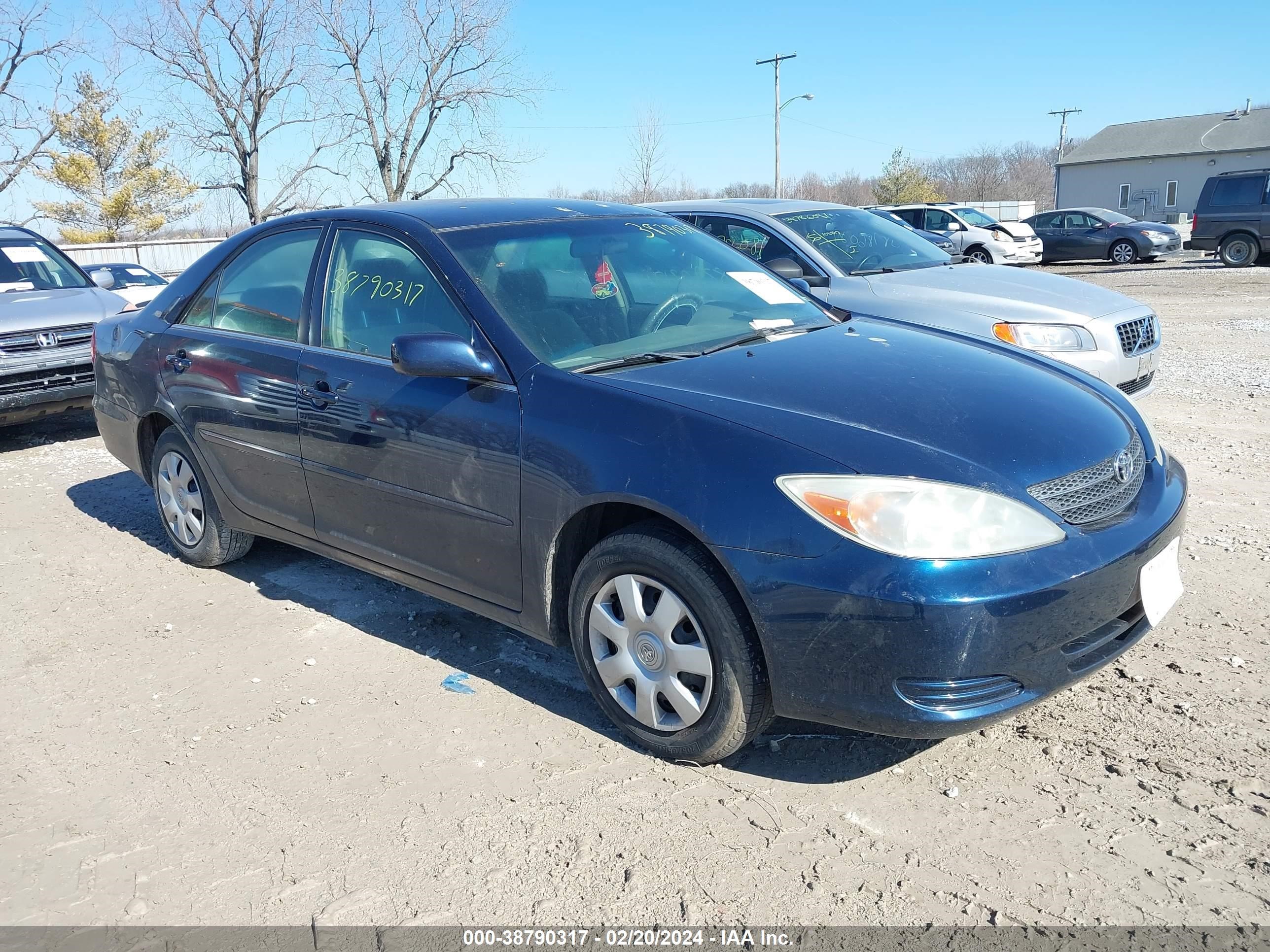 toyota camry 2004 4t1be32k24u336334