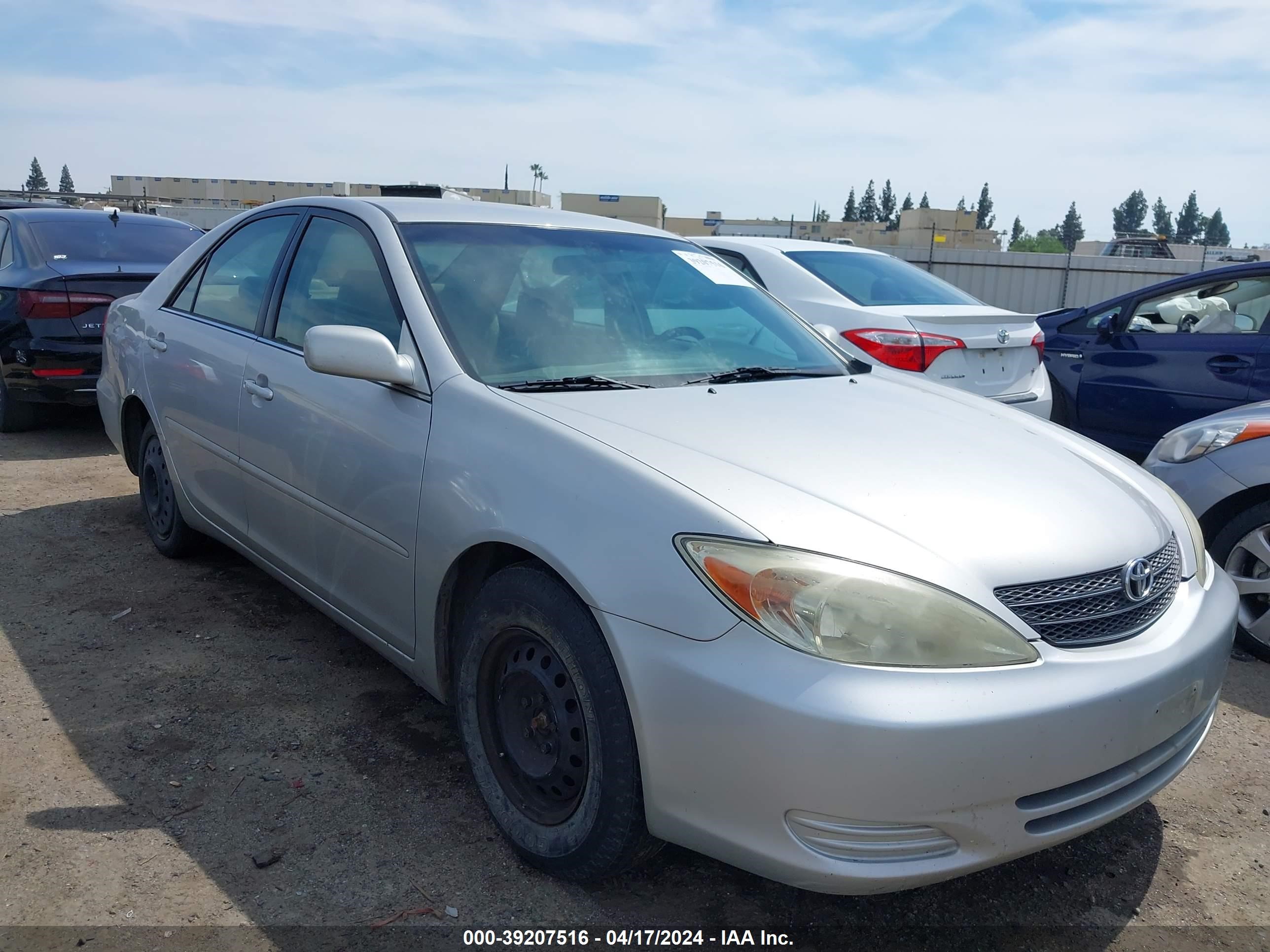 toyota camry 2004 4t1be32k24u339413